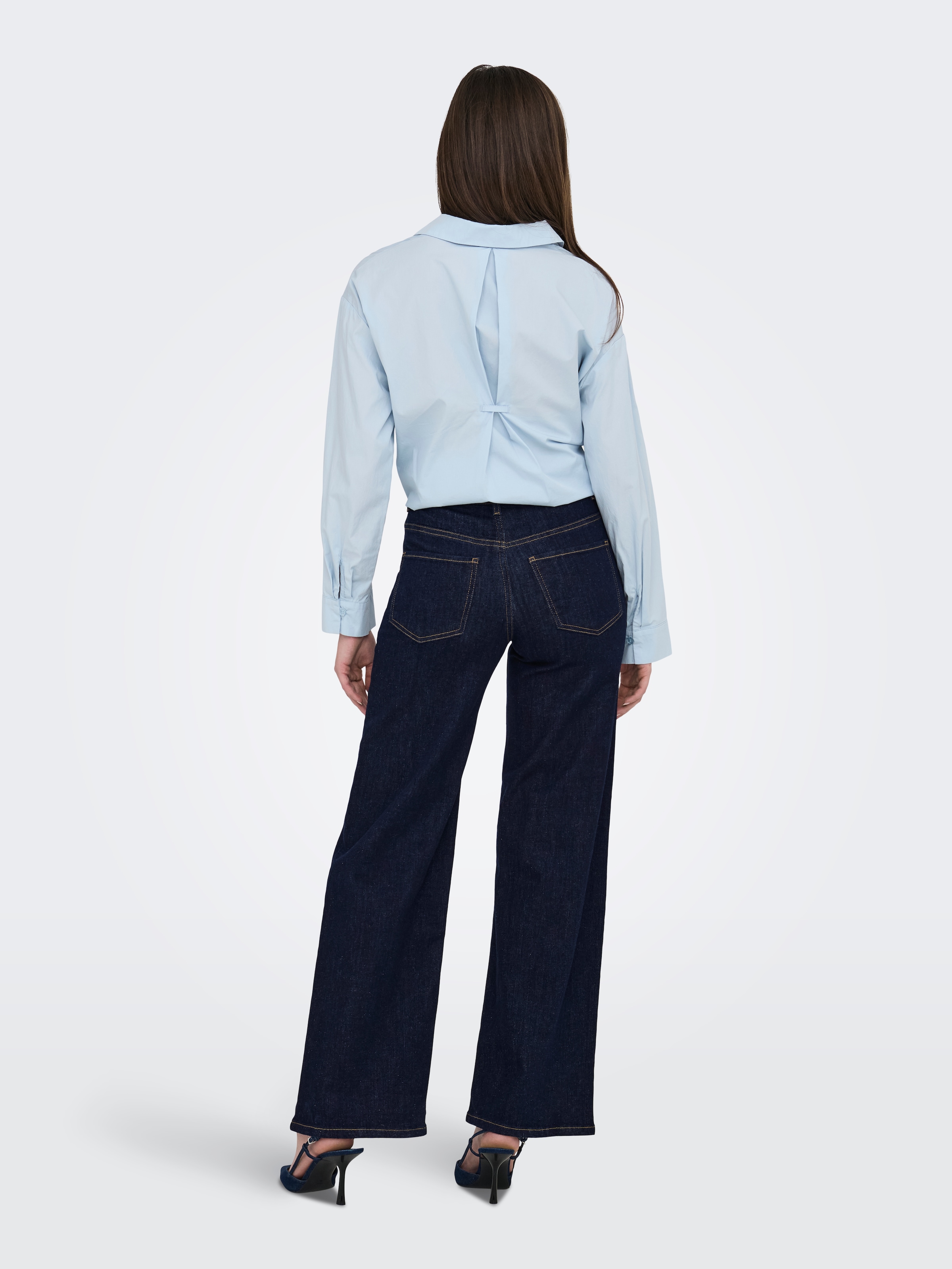 JDY High-waist-Jeans »JDYFELINA-FINA HW WIDE RINSE JNSDNM NOOS«