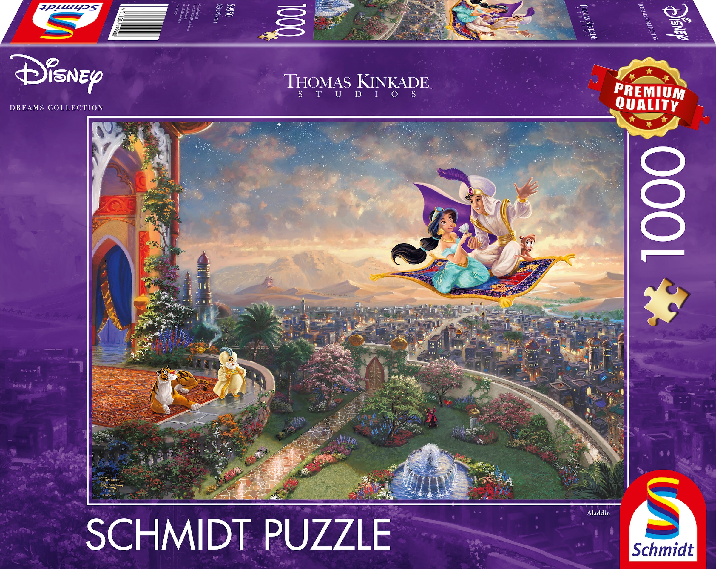Puzzle »Aladdin«, Made in Europe