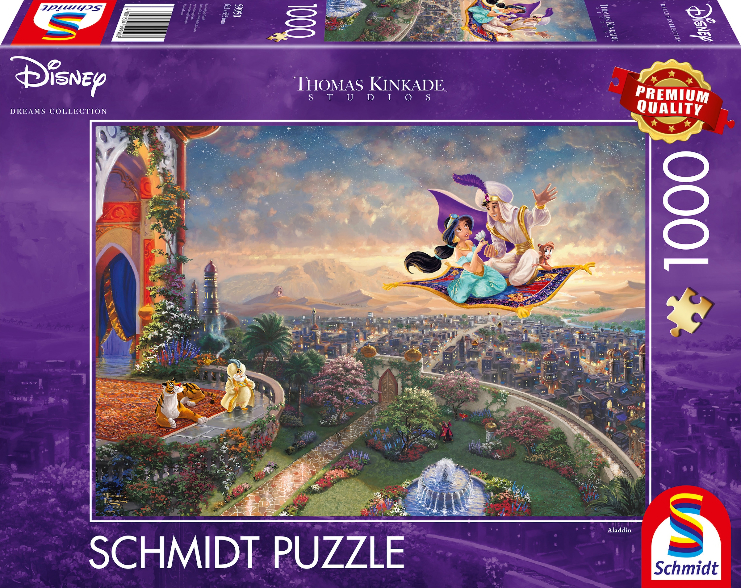 Schmidt Spiele Puzzle »Aladdin«, Made in Europe