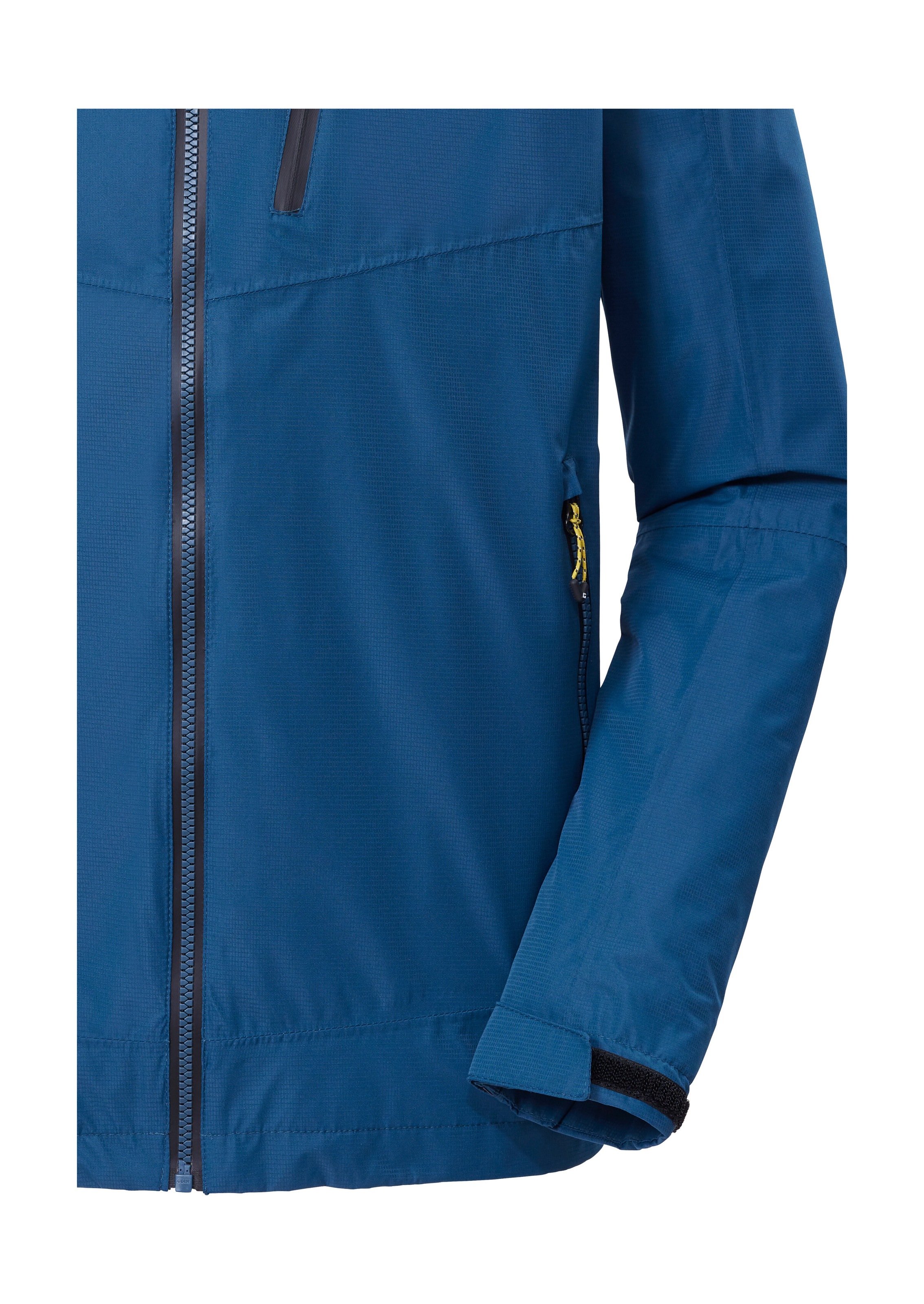 Killtec Funktionsjacke »KOS 41 MN JCKT« Wasserdichte, atmungsaktive Jacke mit verstellbarer Kapuze