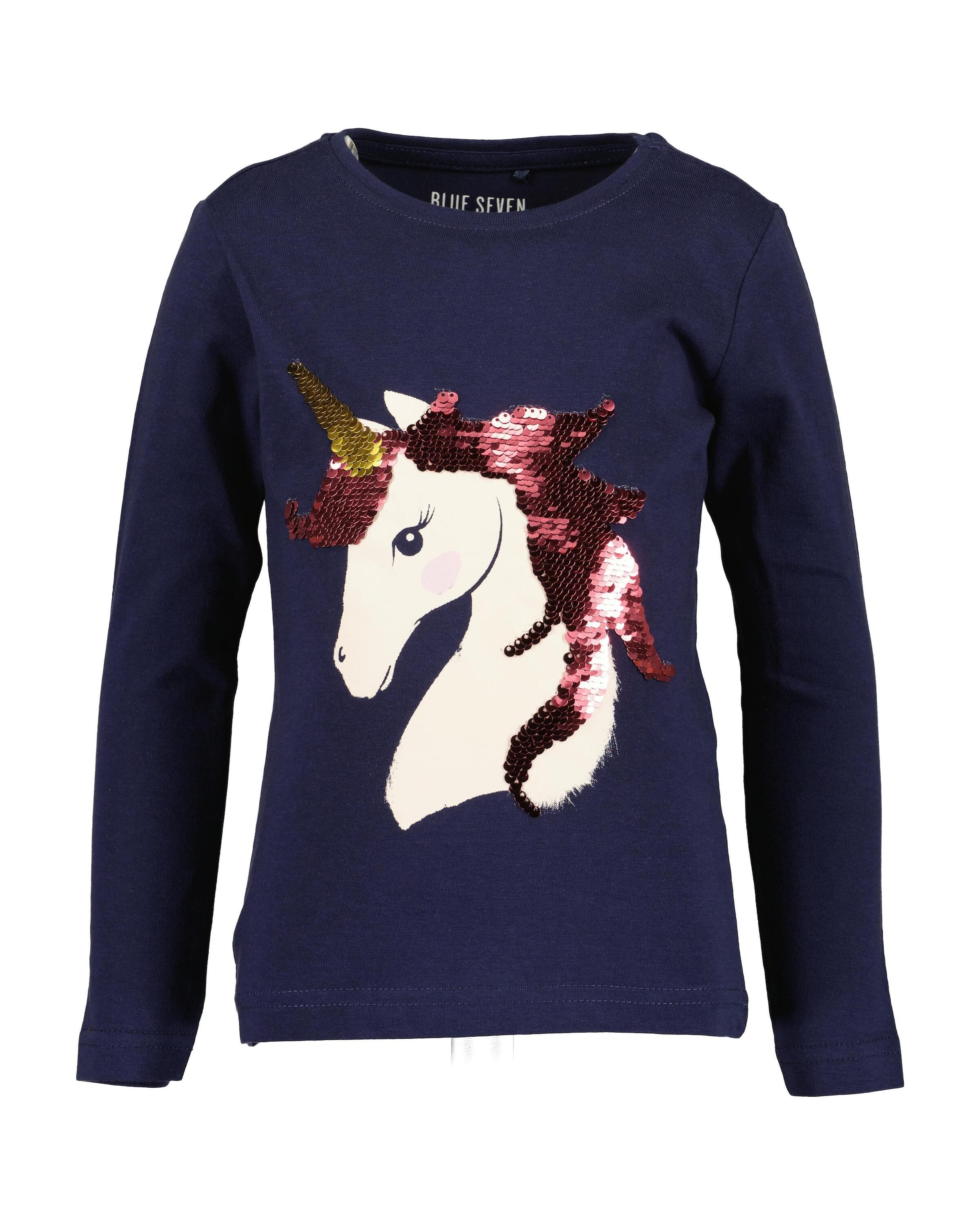 Langarmshirt »Blue Seven Mädchen Langarmshirt UNICORN«