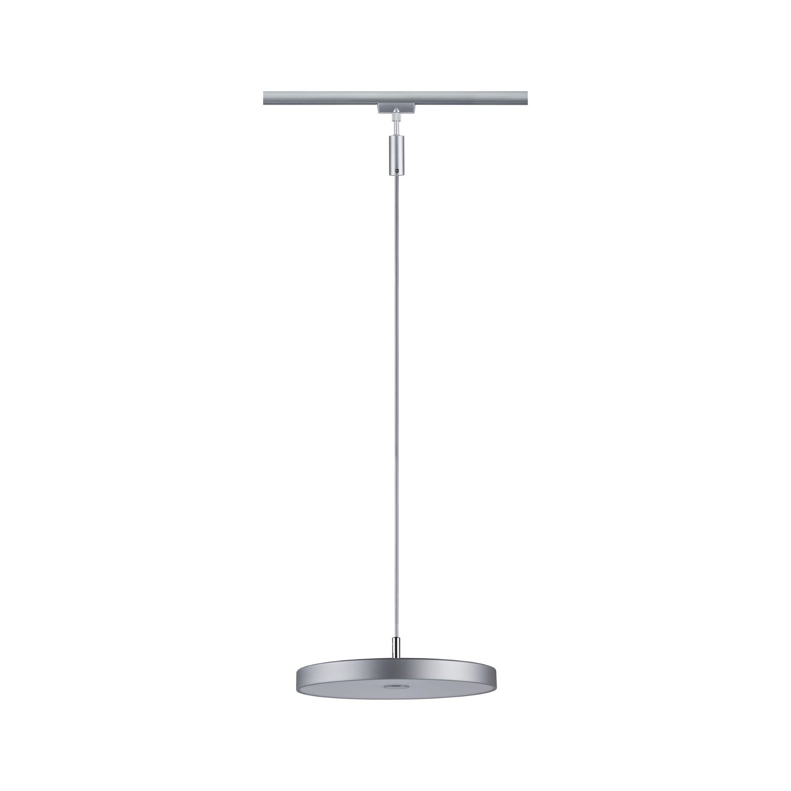 Paulmann Schienensystem-Leuchten »URail Pendel Hildor 850lm 15W 4000K 230V Chrom matt«, 3-Step-Dimmbar