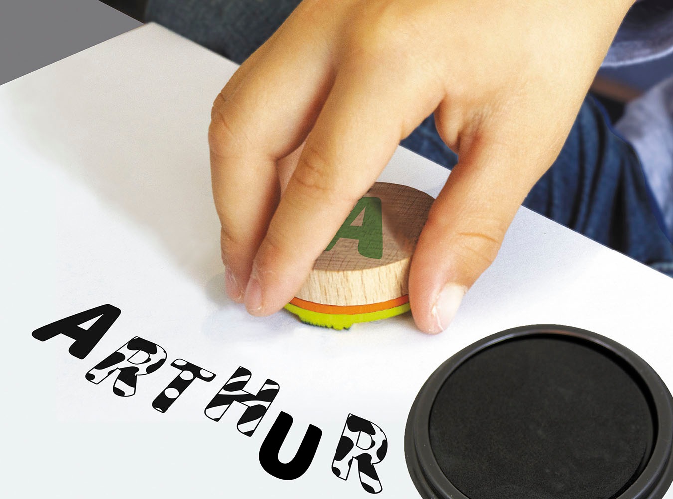 Kreativset »Baby Stempel, Bambino Alphabet ECO«