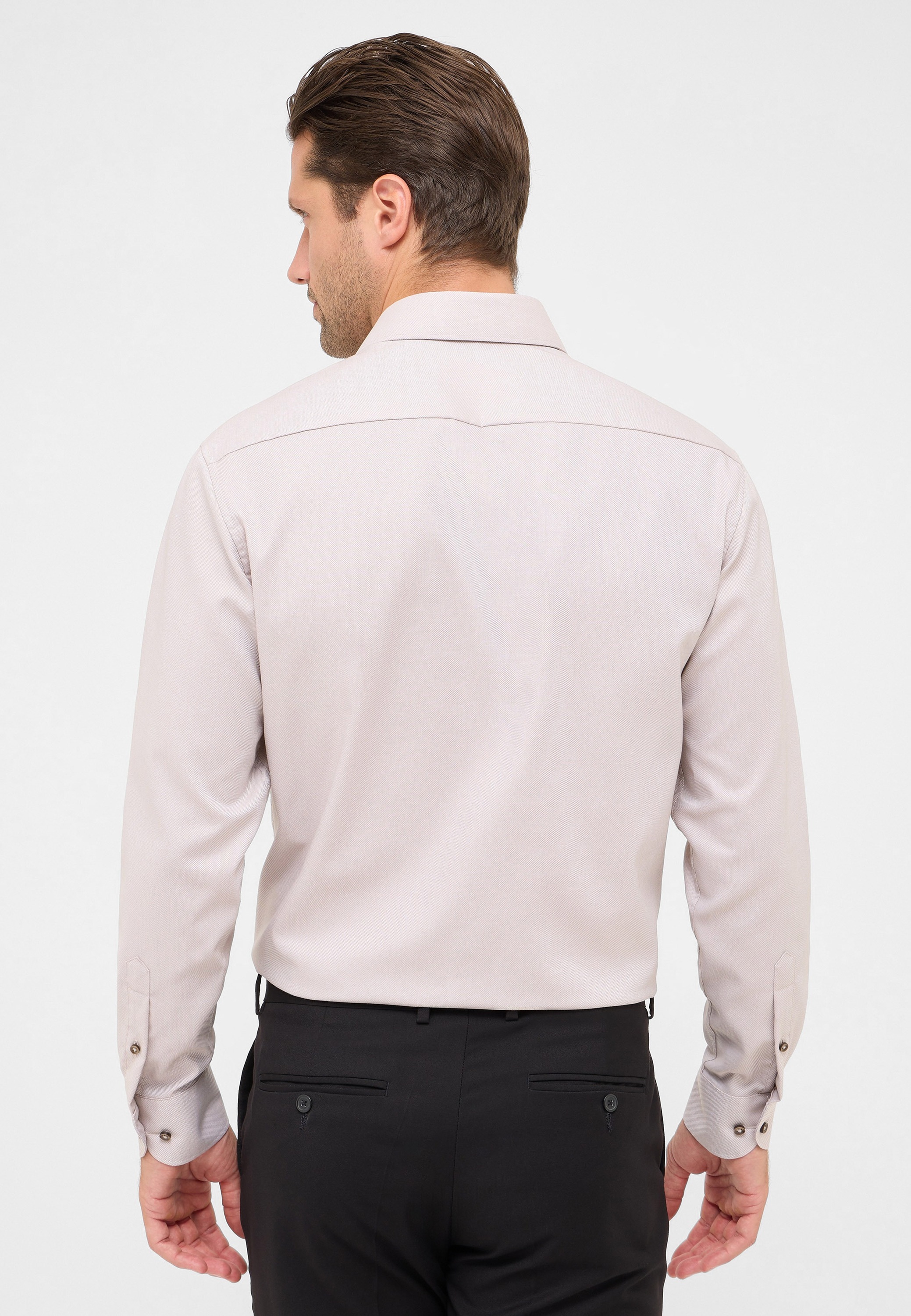 Eterna Langarmhemd »MODERN FIT« NON IRON (bügelfrei)