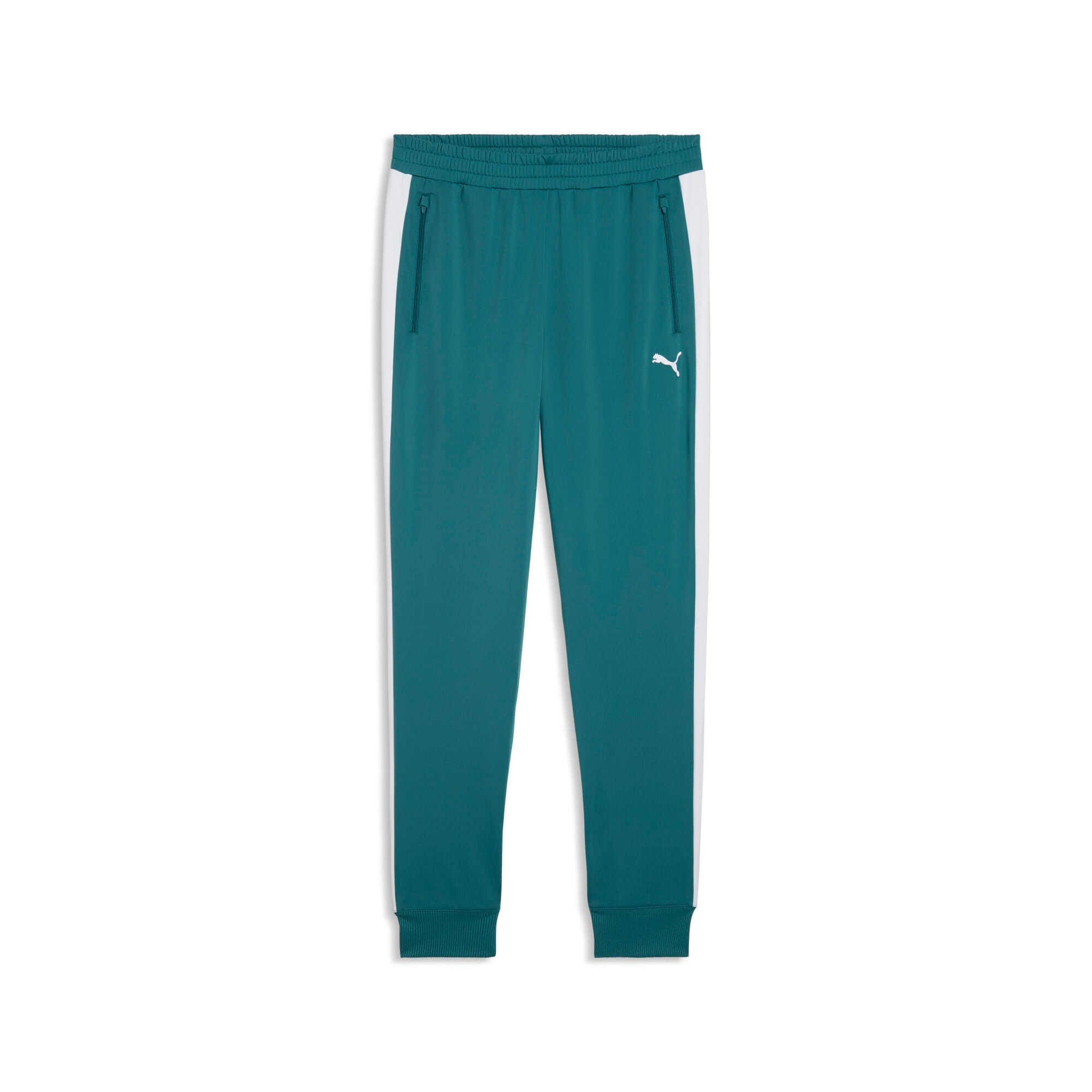 PUMA Trainingshose »T7 FOUNDATION CL POLY KNITTED PANTS«  sportlicher Stil, für vielseitige Sportmode, Regular Fit