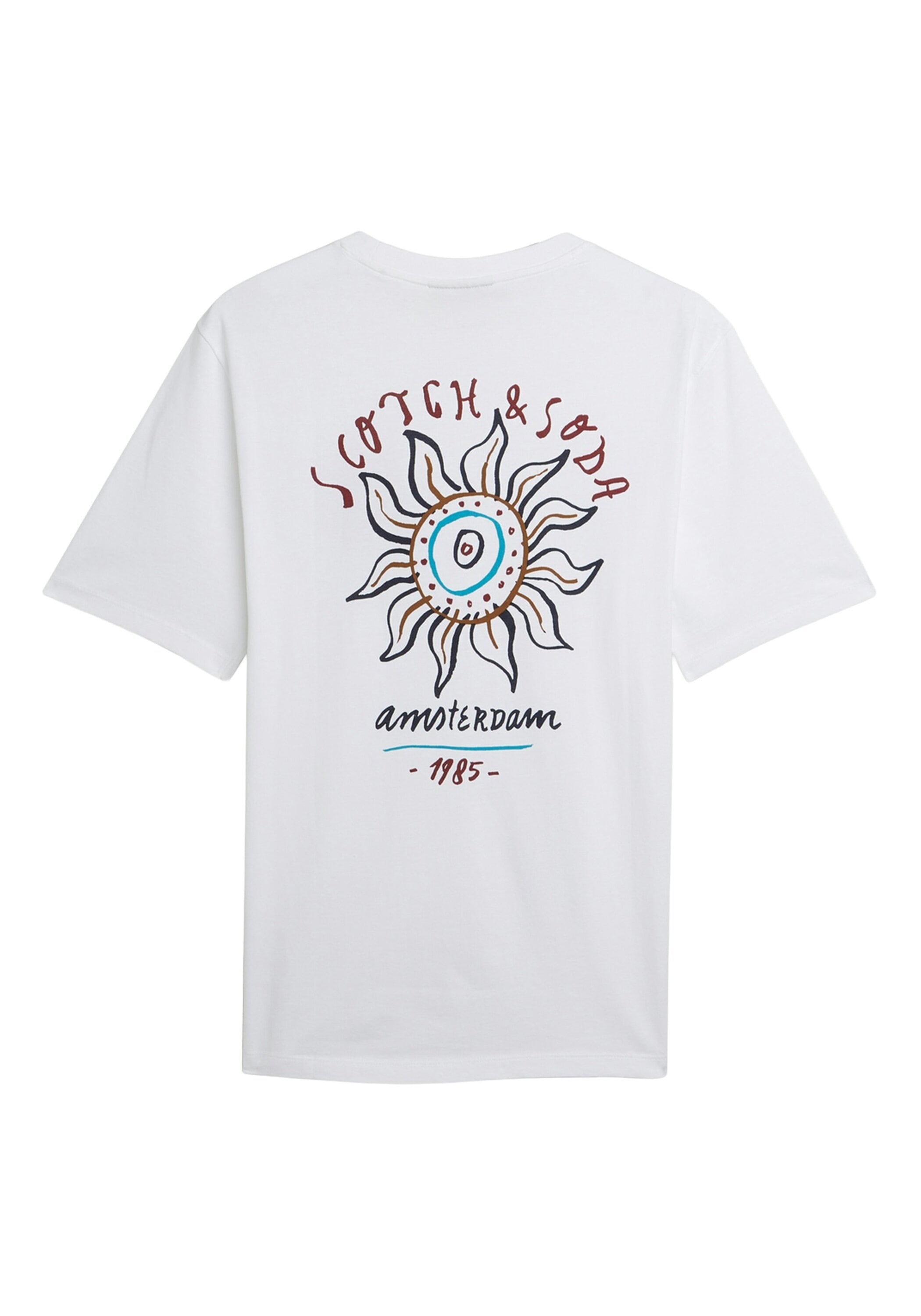 Scotch & Soda T-Shirt »T-Shirt Front & Back Artwork Tee 1er Pack« 1