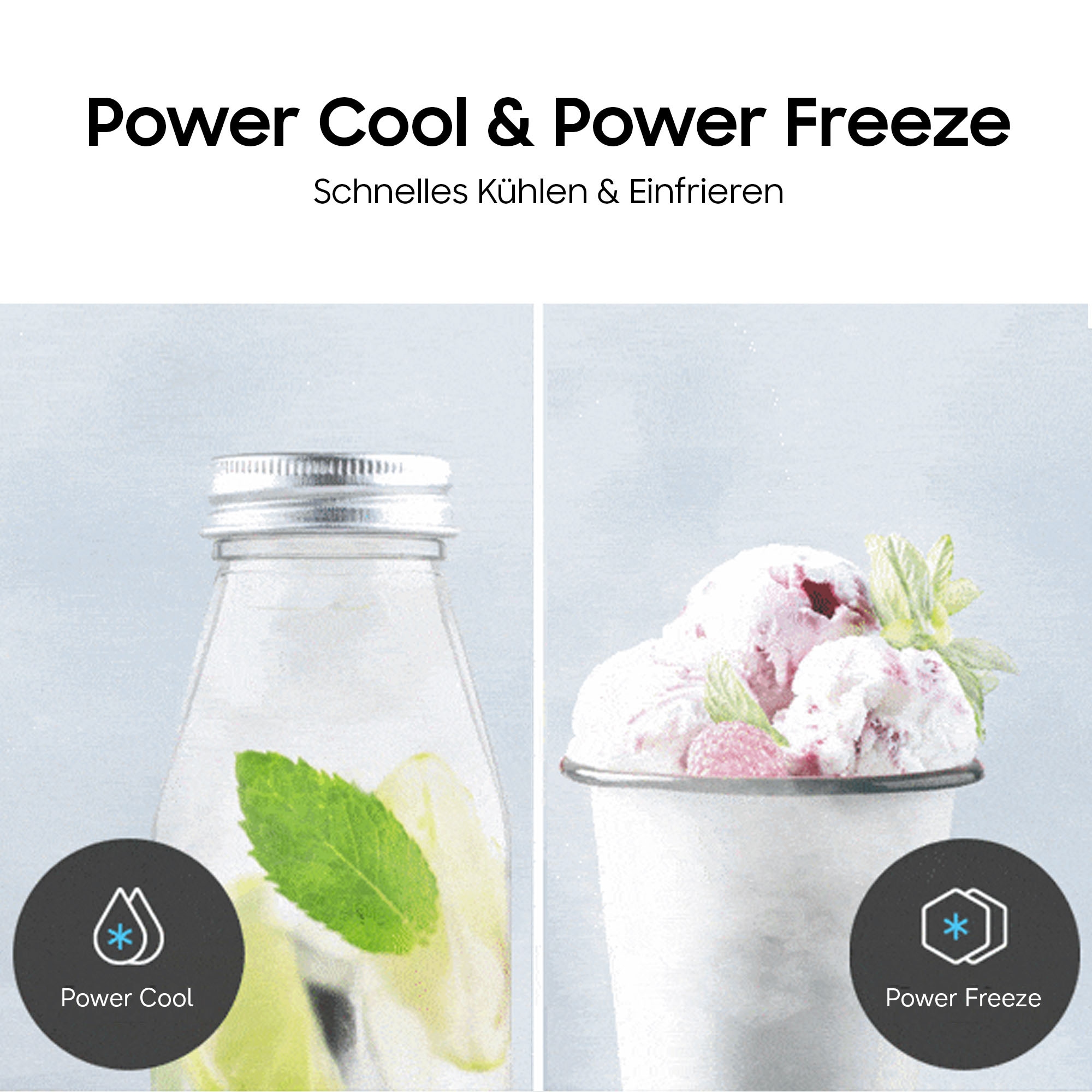 Samsung Kühl-/Gefrierkombination 7300A Serie »RB38C607AS9« 203 cm hoch 59,5 cm breit No Frost+, SpaceMax, Wifi & AI Energy Mode