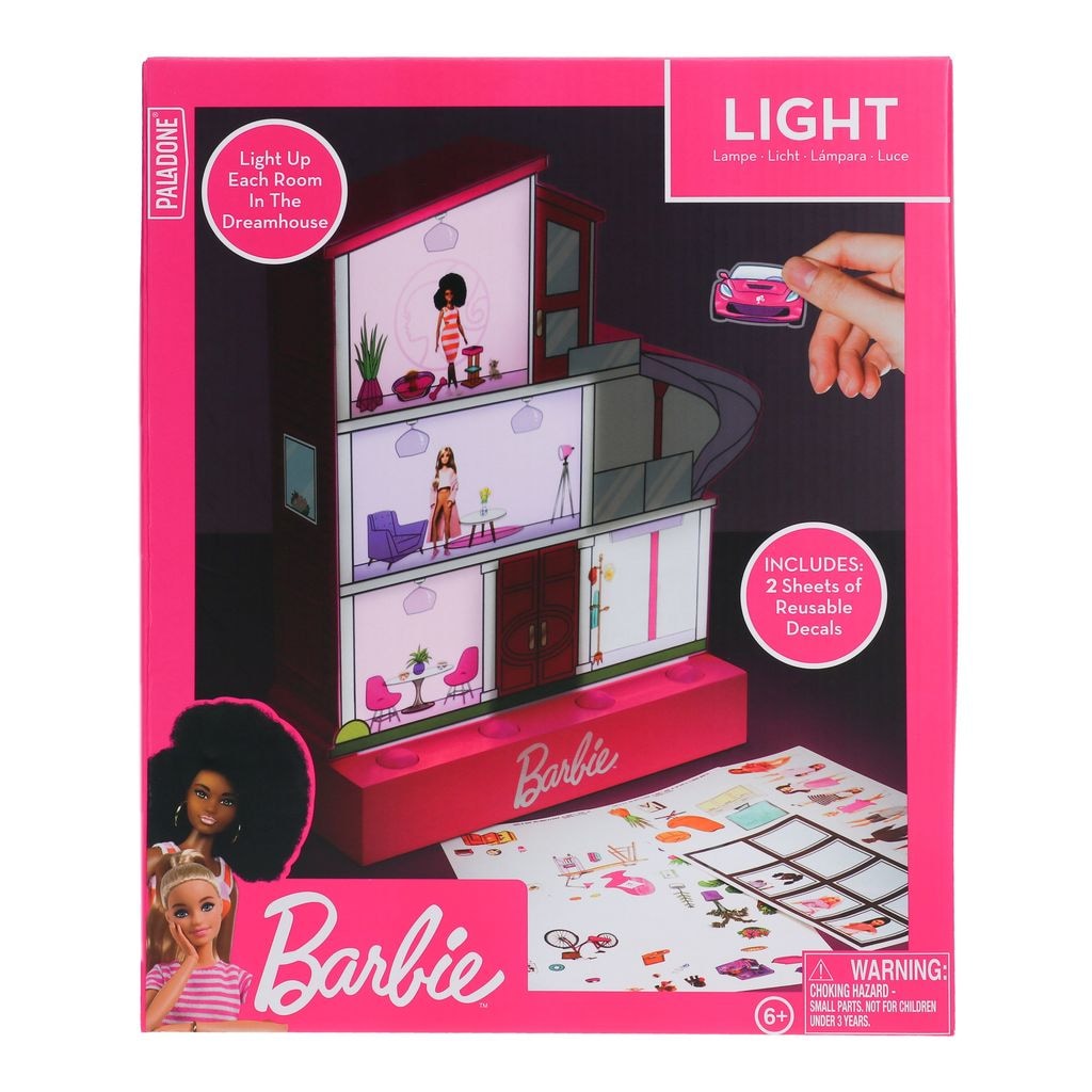 Paladone Dekolicht | Jahren Garantie online mit kaufen mit Dreamhouse Leuchte XXL Sticker« »Barbie 3