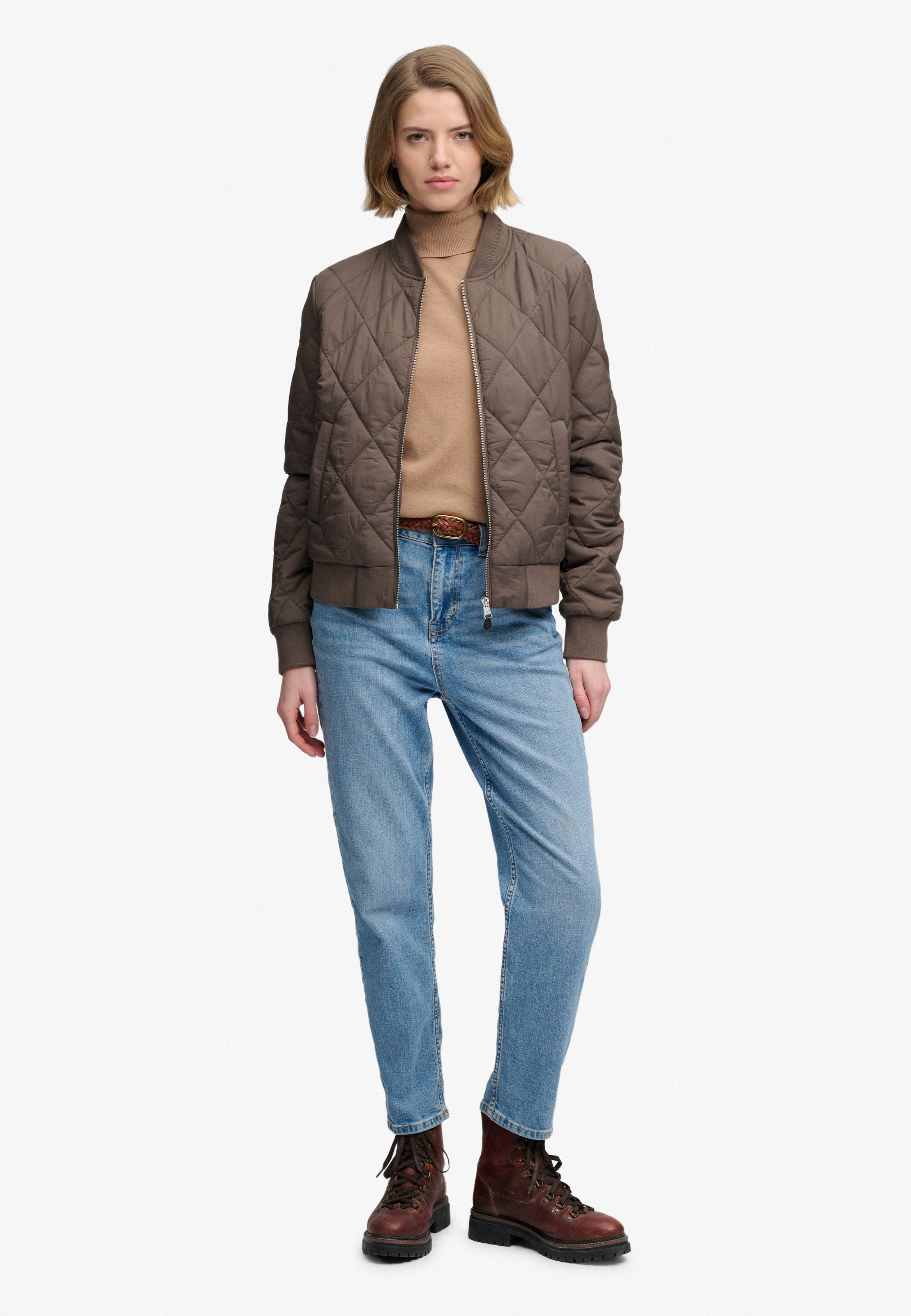 Superdry Bomberjacke »LINER BOMBER JKT« Kunstfaser, slim fit