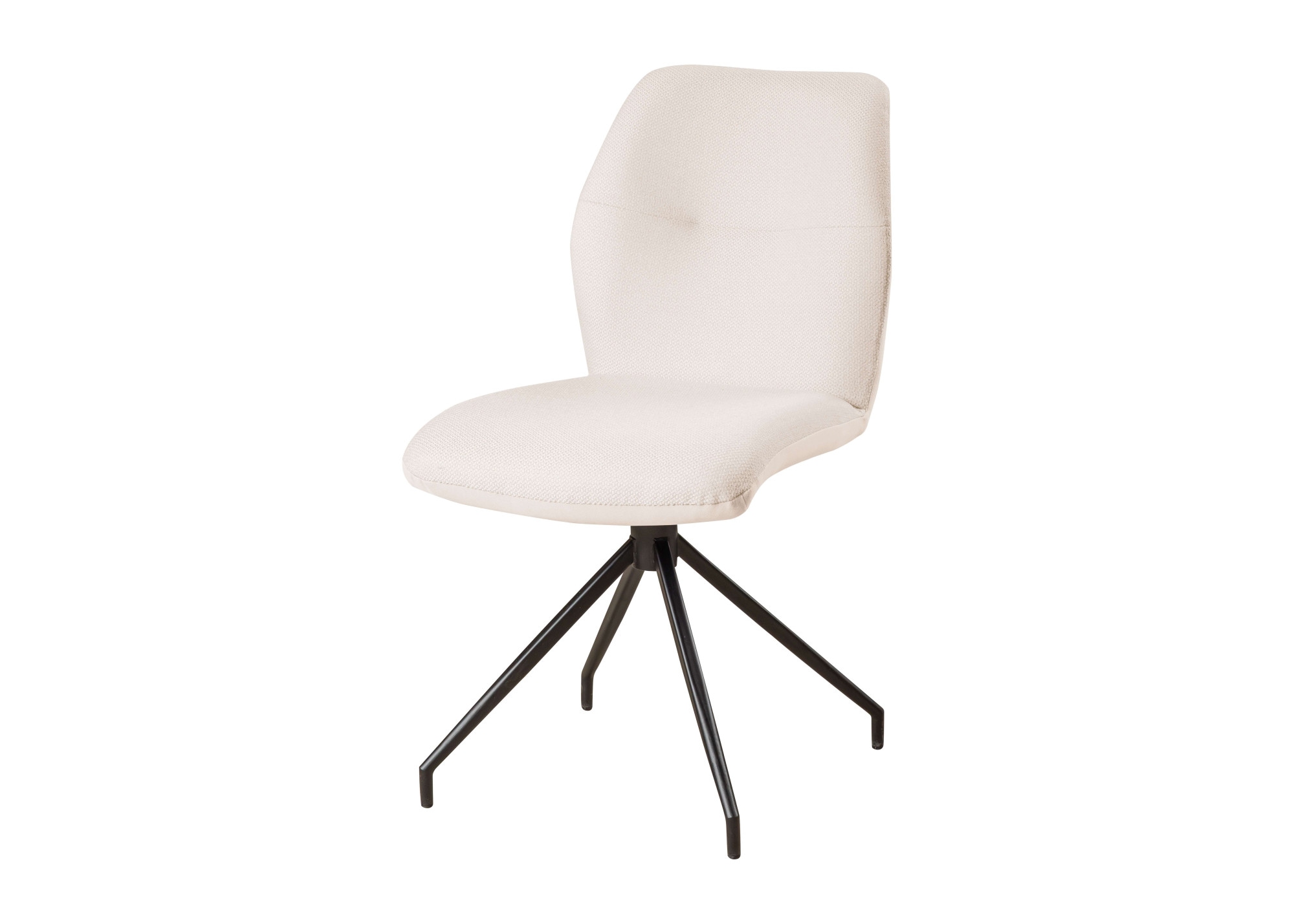 OTTO home Drehstuhl "Bruna Esszimmerstuhl,Polsterstuhl, Küchenstuhl, 4-Fußstuhl" () 360 drehbar, mit automatischer Rückstellung, 2-Stoff-Design