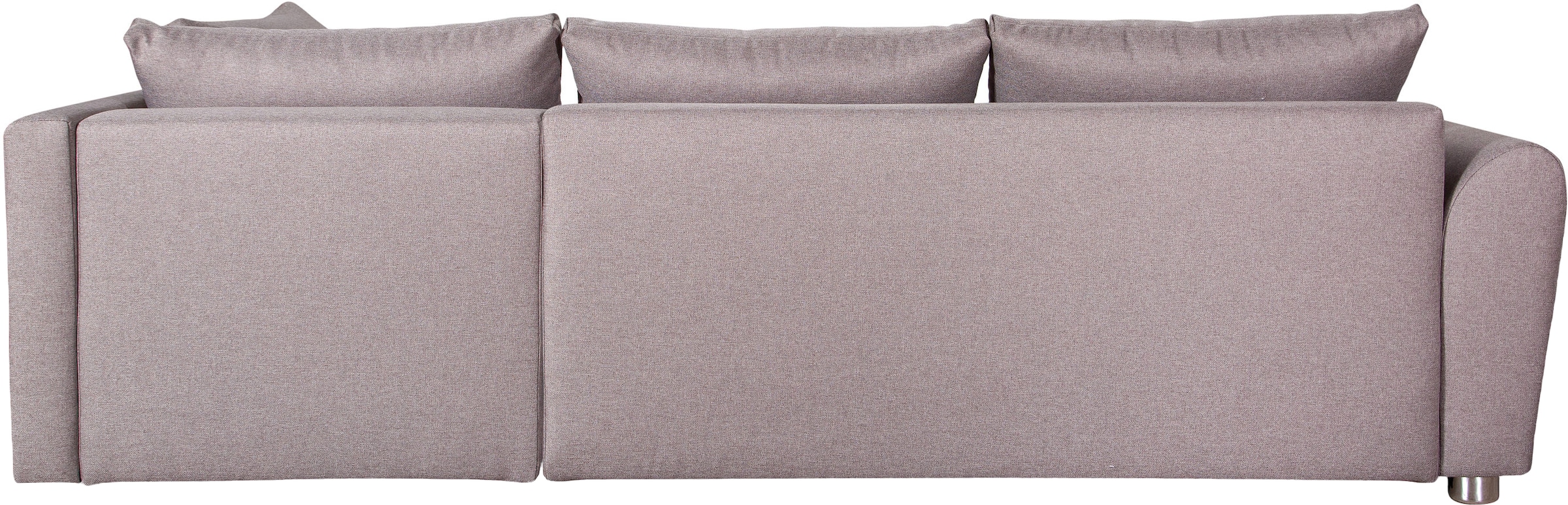 COLLECTION AB Ecksofa »Jana L-Form«, inkl. Bettfunktion,Bettkasten und Bonnelfederkern