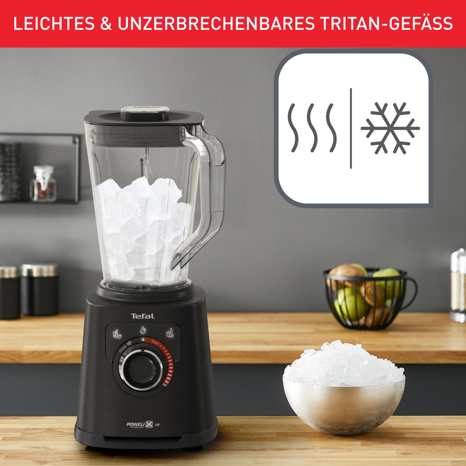 Tefal Standmixer »BL88A8 Perfectmix+« 1200 W