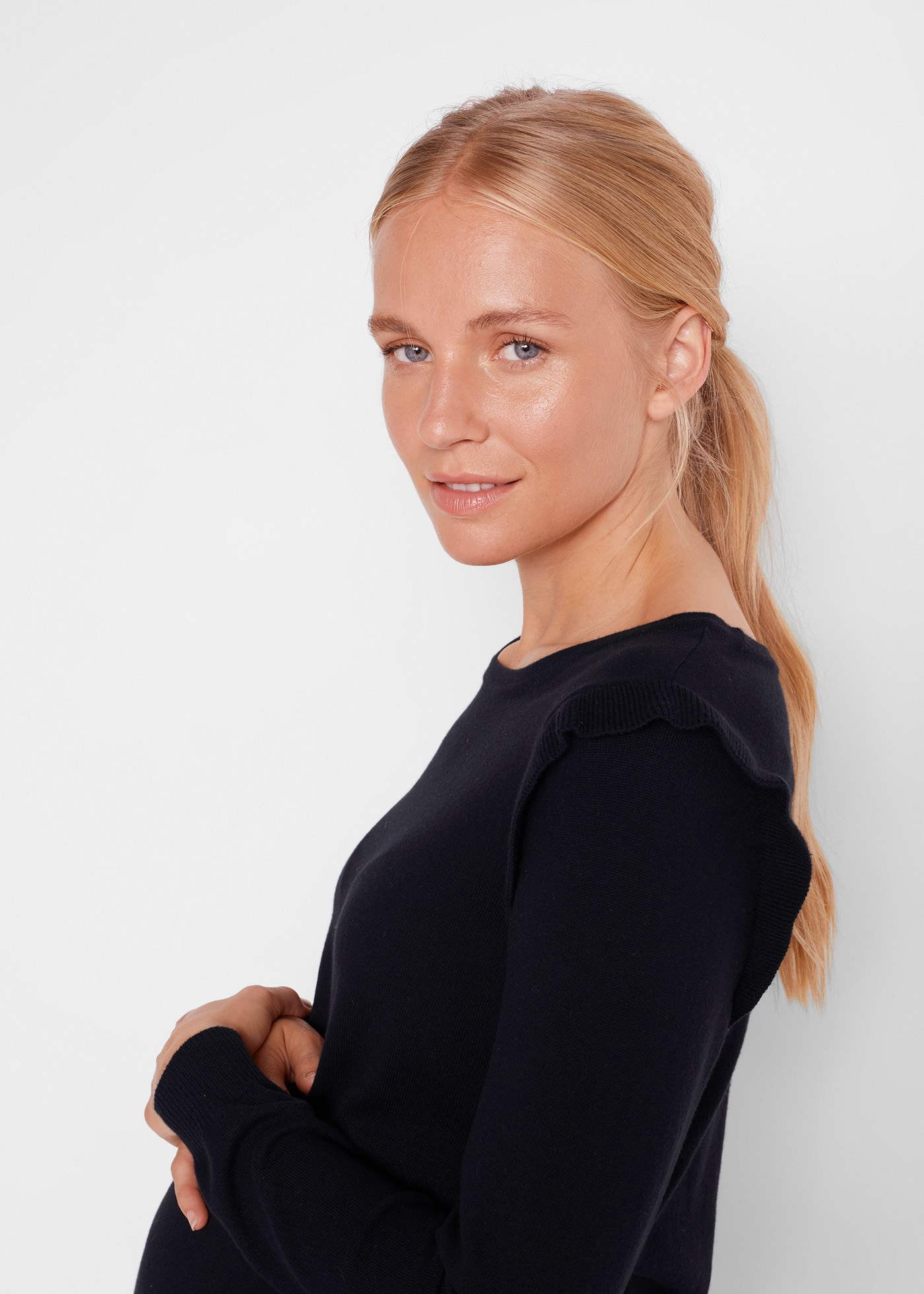 bonprix Umstandskleid »Umstandskleid aus weichem Strick« Umstandskleid aus weichem Strick