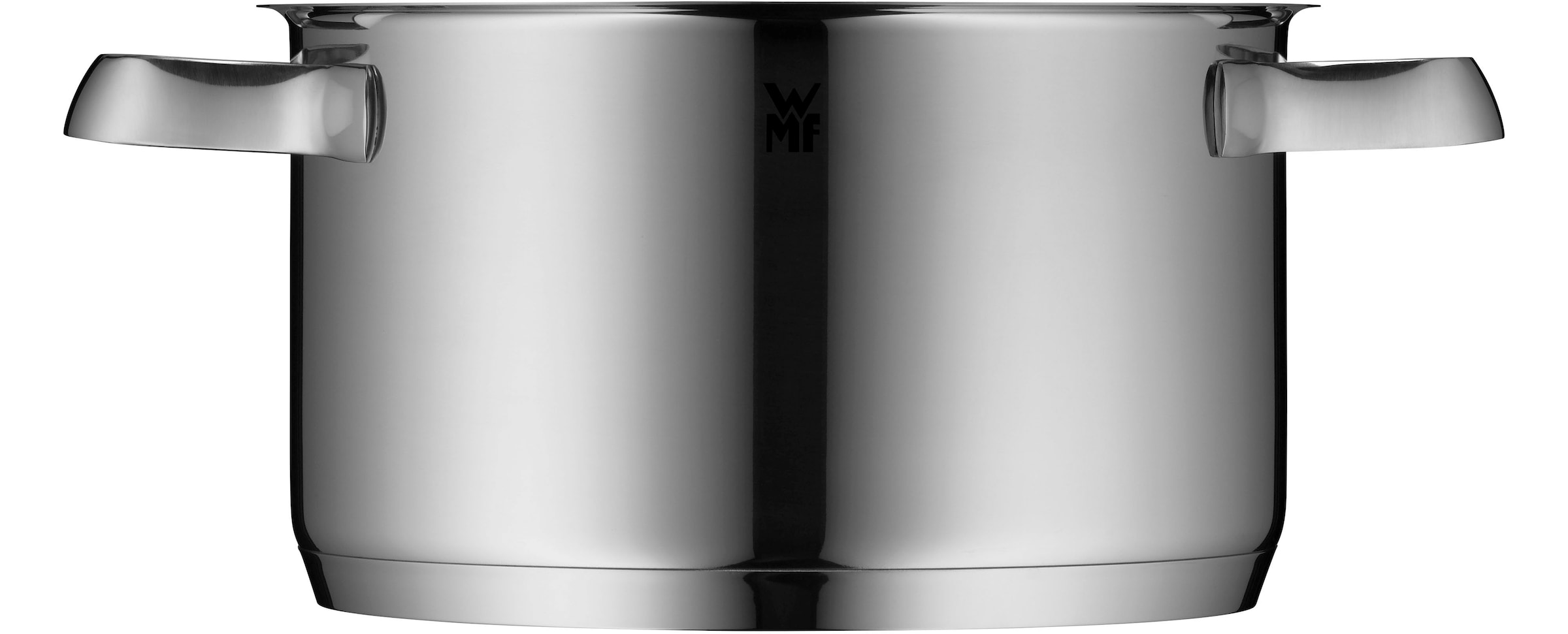 WMF Topf-Set »Belmonte, mit Glasdeckeln«, Cromargan® Edelstahl Rostfrei 18/10, (Set, 9 tlg.), spülmaschinengeeignet, Innenskalierung, für alle Herdarten geeignet