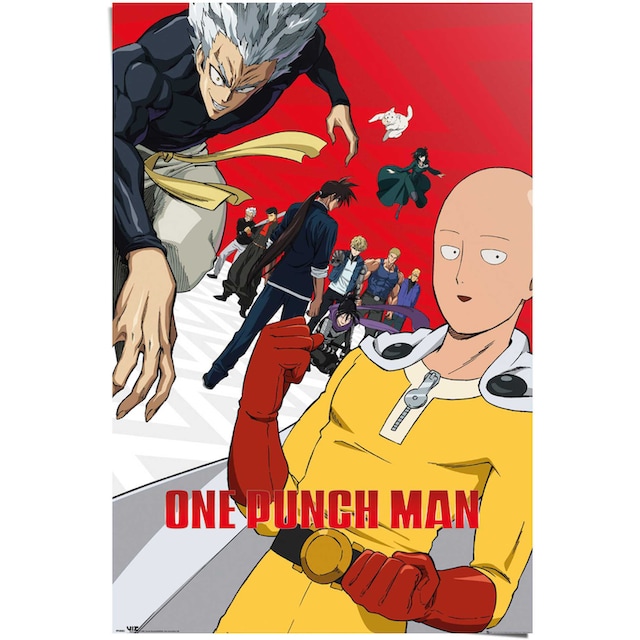 Reinders! Poster »One Punch Man Japan - Webcomic - Manga - Superheld  Saitama«, (1 St.) auf Rechnung kaufen