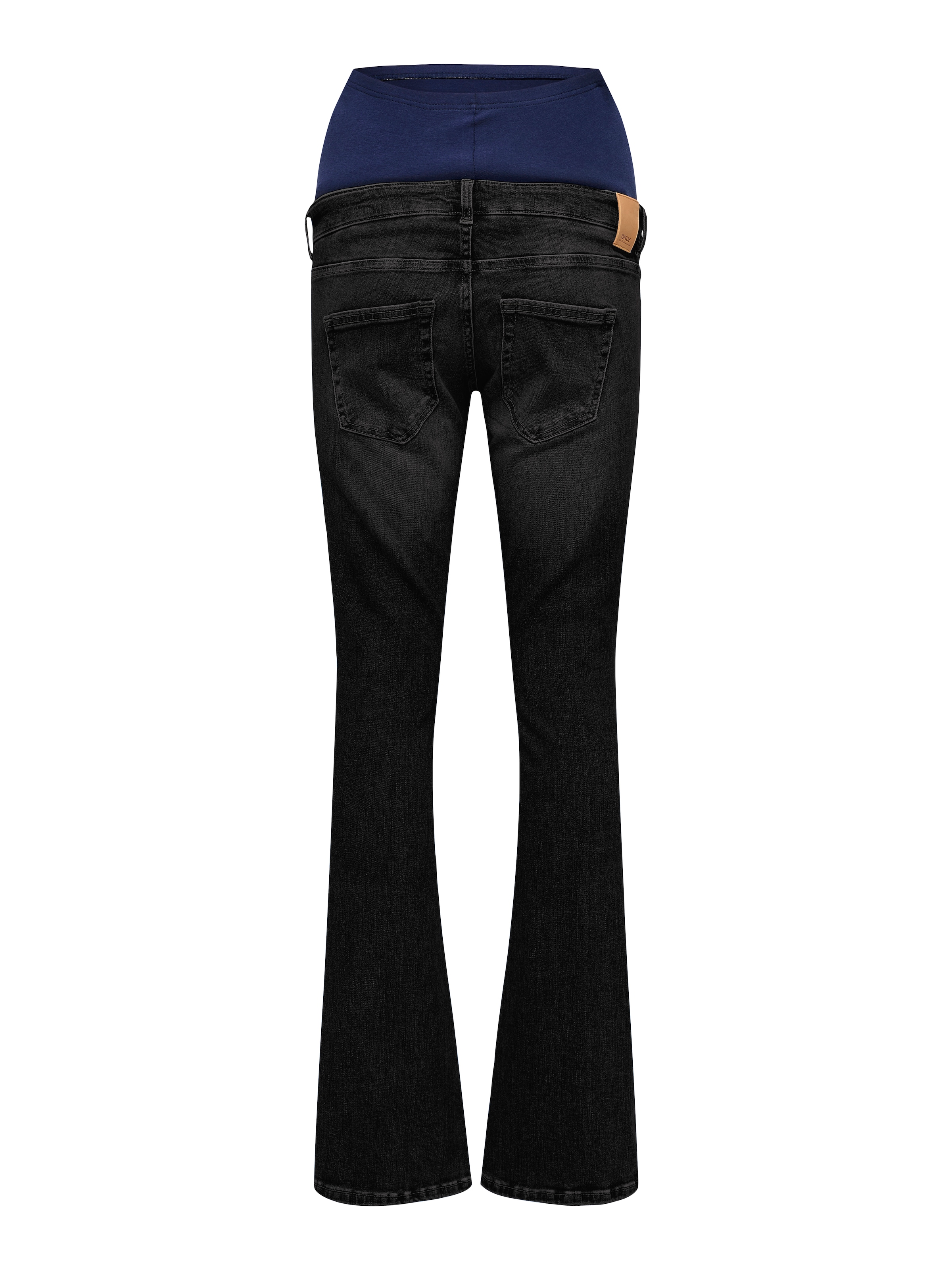 ONLY MATERNITY Bootcut-Jeans »OLMBLUSH MID WAIST FLARED DNM BOX NOOS«