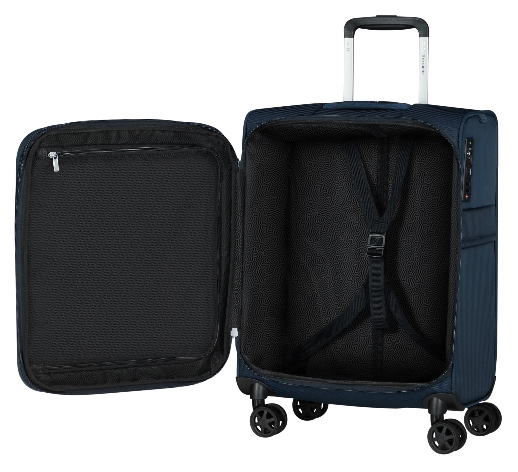 Samsonite Weichgepäck-Trolley »URBIFY, verschiedene Größen«, 4 Rollen, Koffer Reisegepäck Weichgepäckkoffer Volumenerweiterung