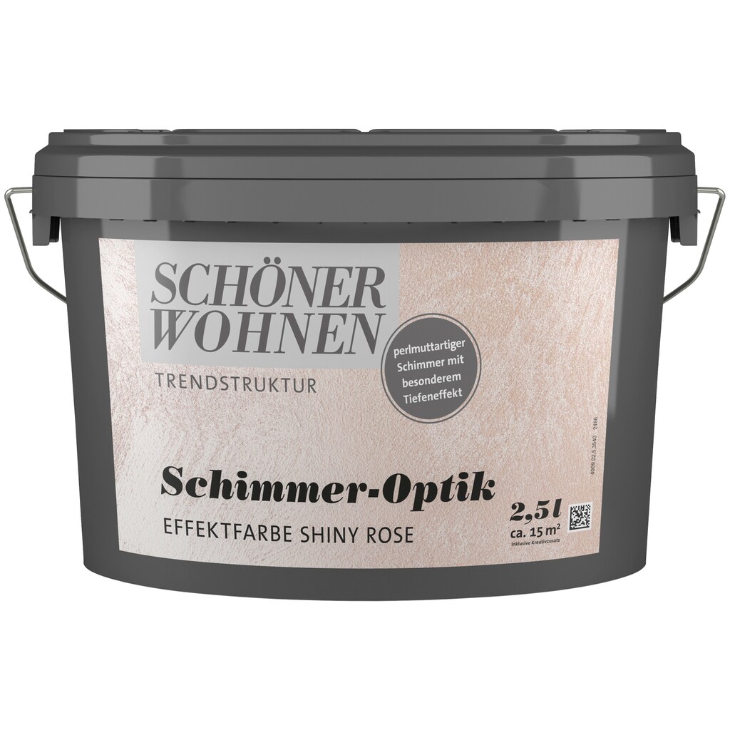 SCHÖNER WOHNEN FARBE Wand- und Deckenfarbe »TRENDSTRUKTUR Schimmer-Optik Effektfarbe«