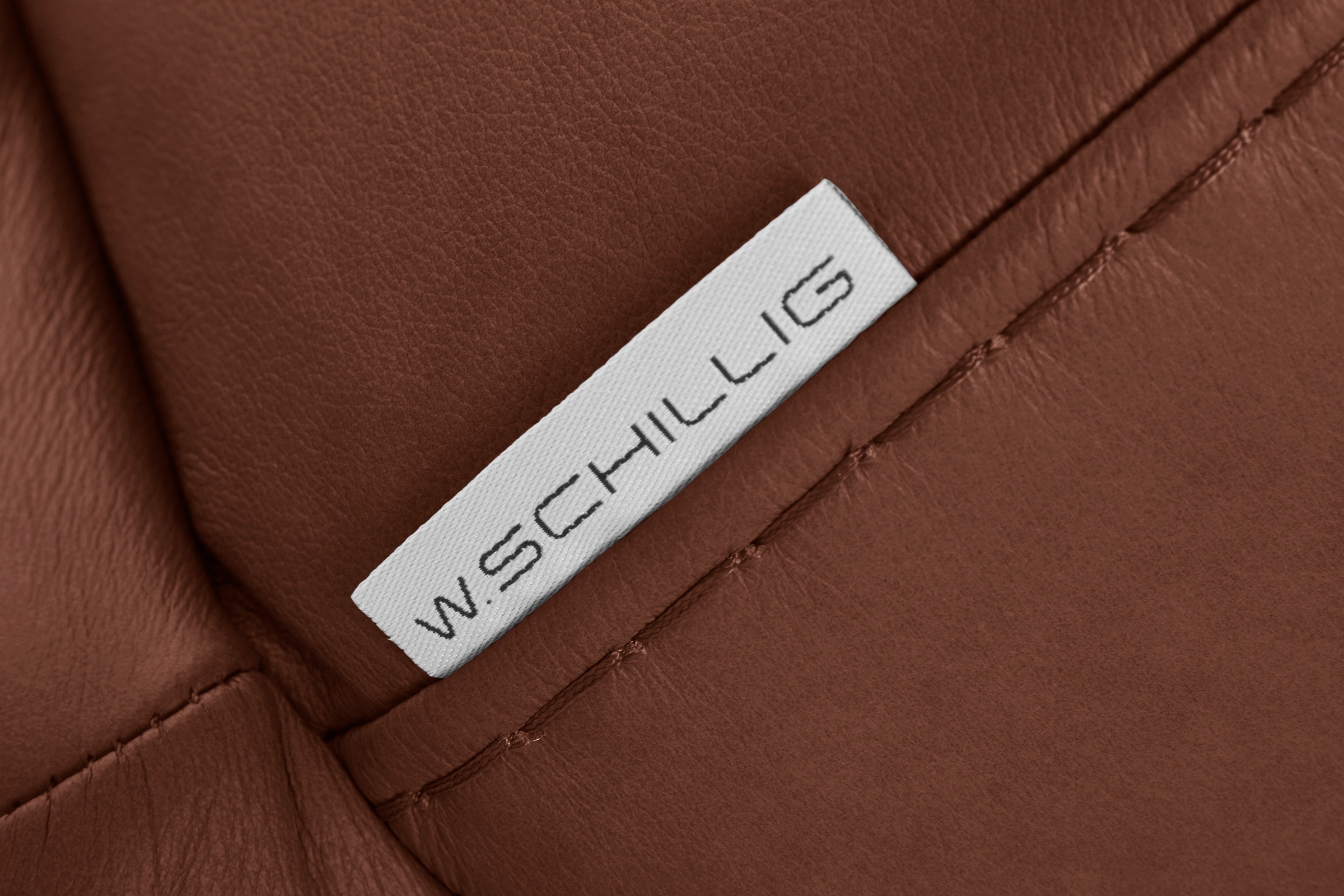 W.SCHILLIG 2,5-Sitzer »montanaa«, mit Metallkufen in Schwarz pulverbeschichtet, Breite 212 cm