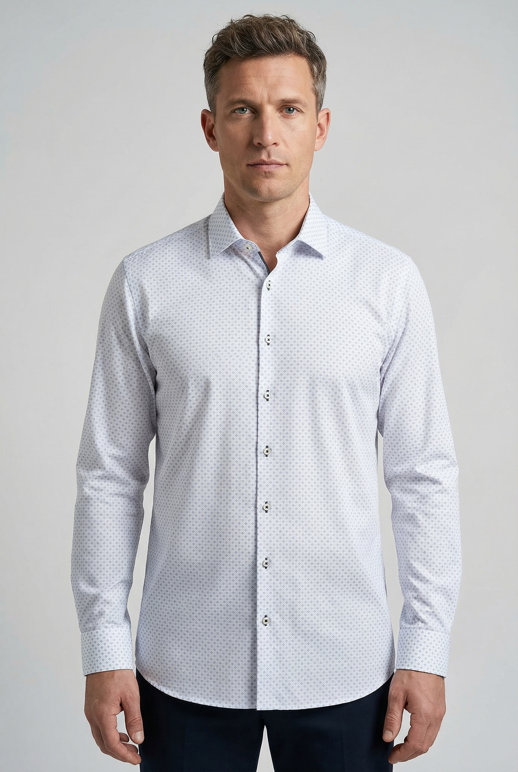 OLYMP Langarmhemd »Level Five« Businesshemd, body fit, Kentkragen