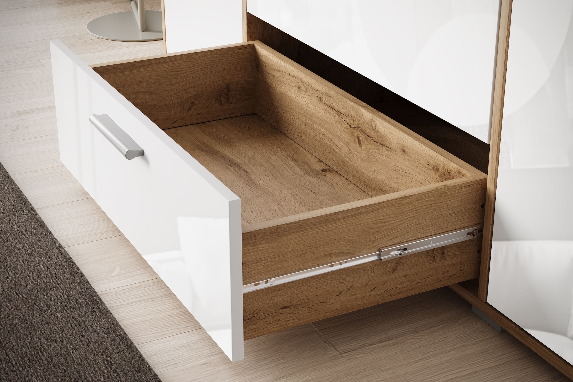 Home affaire Sideboard »BOGOTA« moderne Kommode, Schubladenschrank mit verstellbaren Einlegeböden
