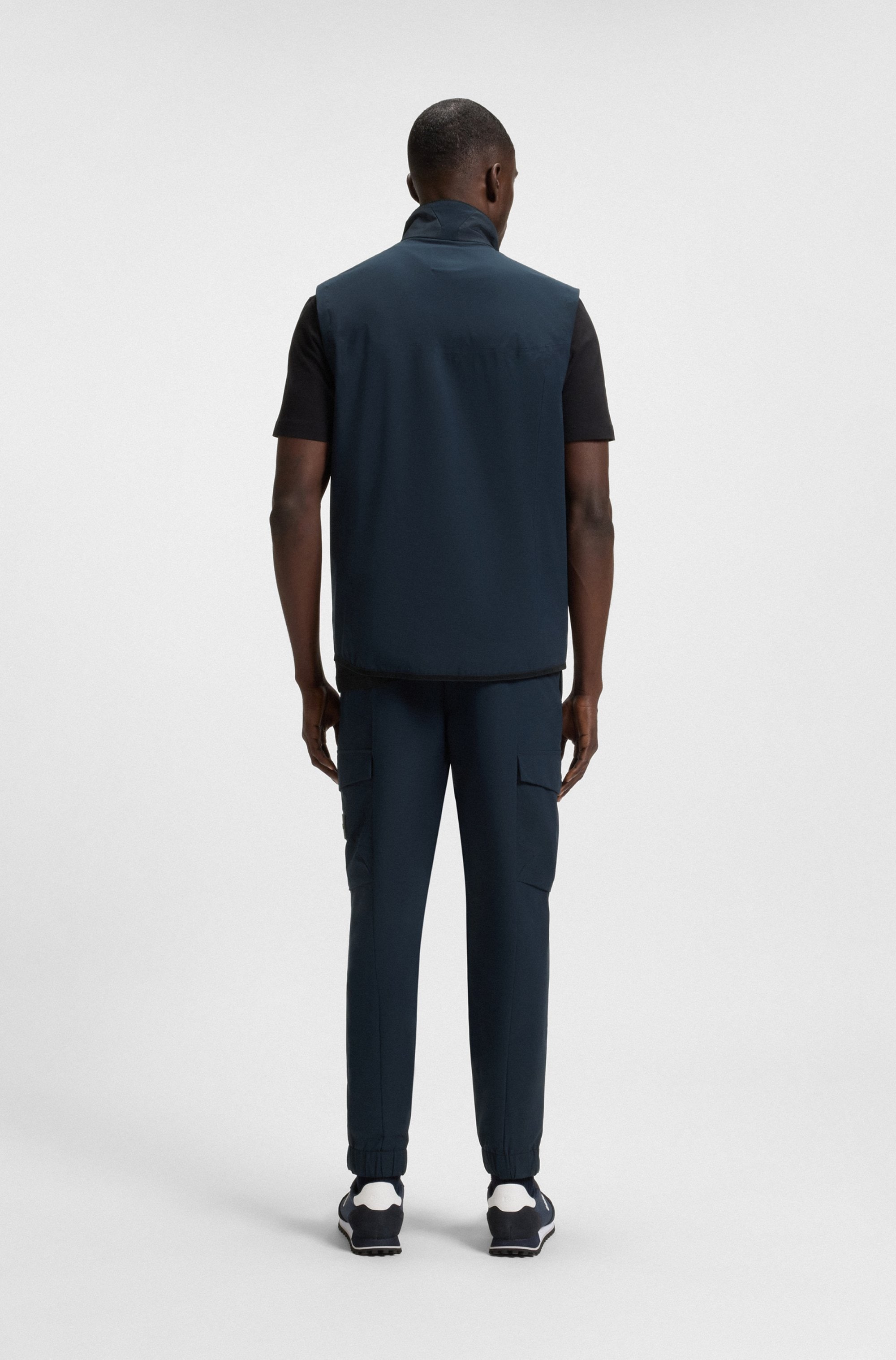 BOSS GREEN Cargohose »T_Urbanex-CargoLight«, mit elastischem Bund und Kordelzug