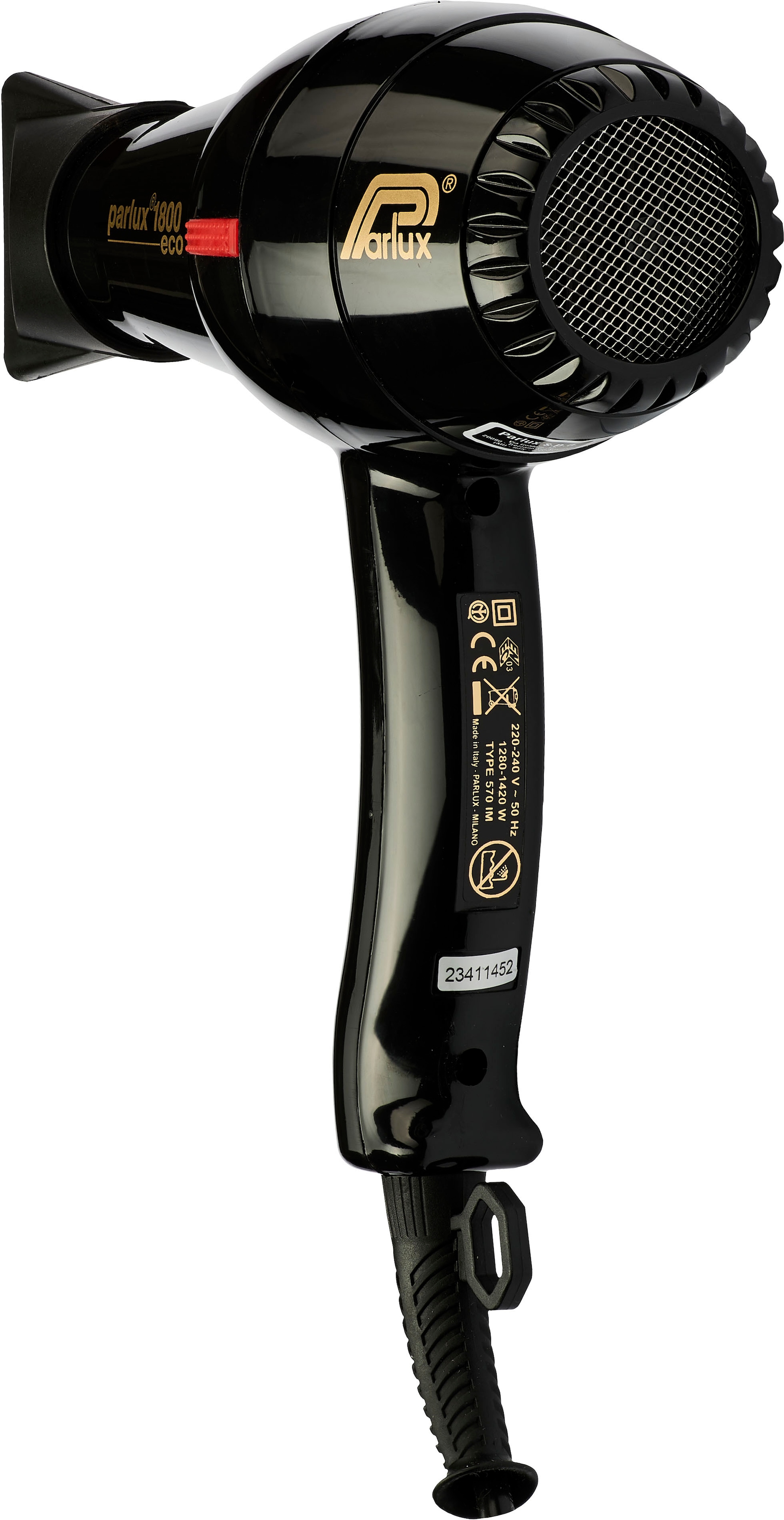Parlux Haartrockner »Parlux 1800 Eco«, 1400 W, Niedriger Energieverbrauch