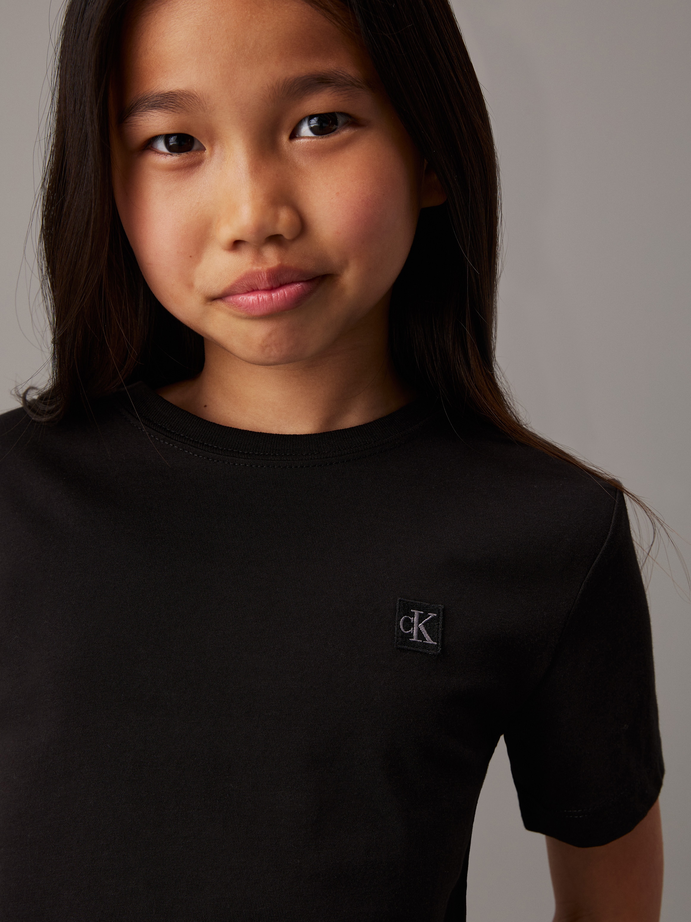 Calvin Klein Jeans T-Shirt »MONOGRAM MINI BADGE T-SHIRT«, für Kinder bis 16 Jahre