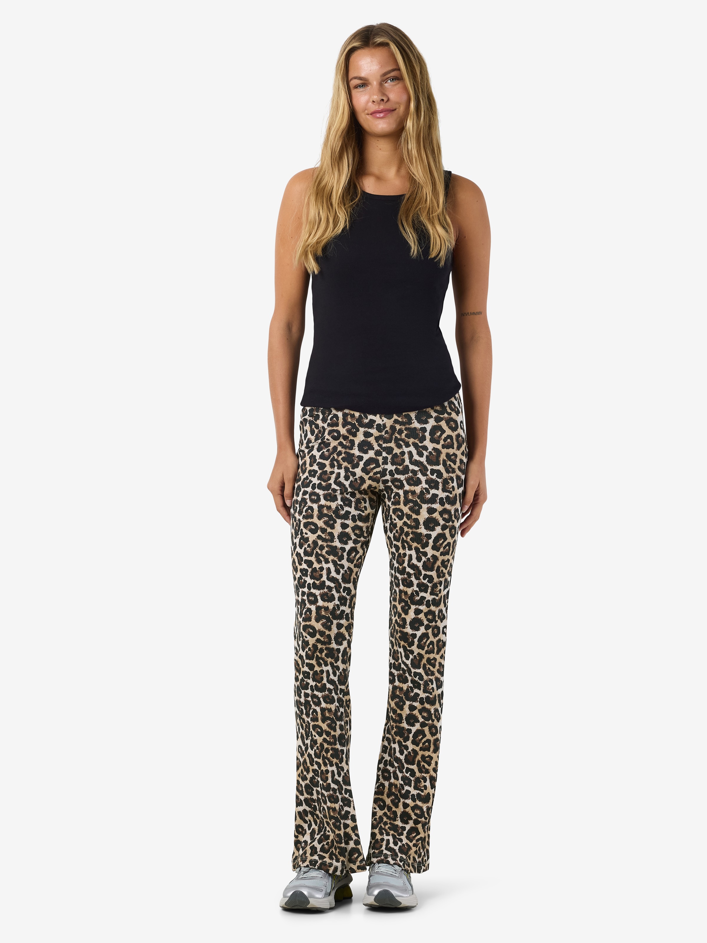 Noisy may Leggings »NMPASA HW FLARED PANTS NOOS«