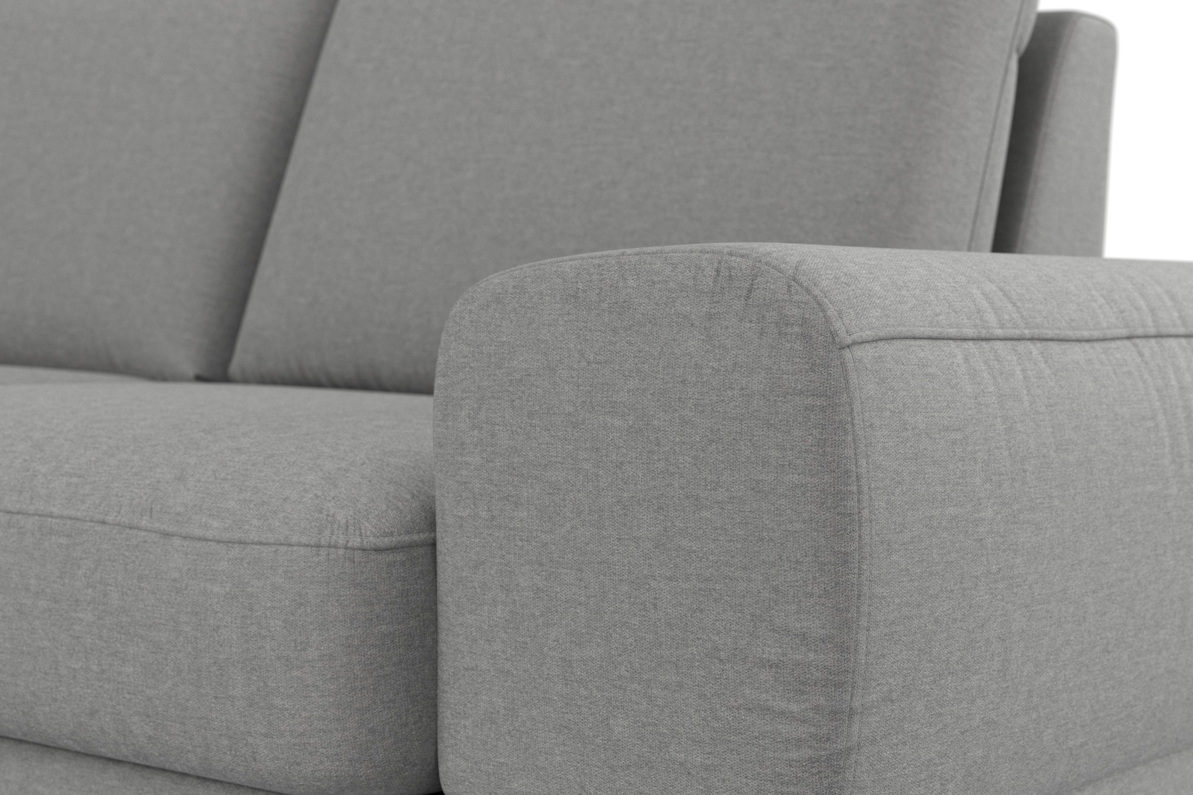 sit&more Ecksofa »Cinturo L-Form«, inklusive Sitztiefenverstellung und Federkern, Sitzhöhe 48 cm