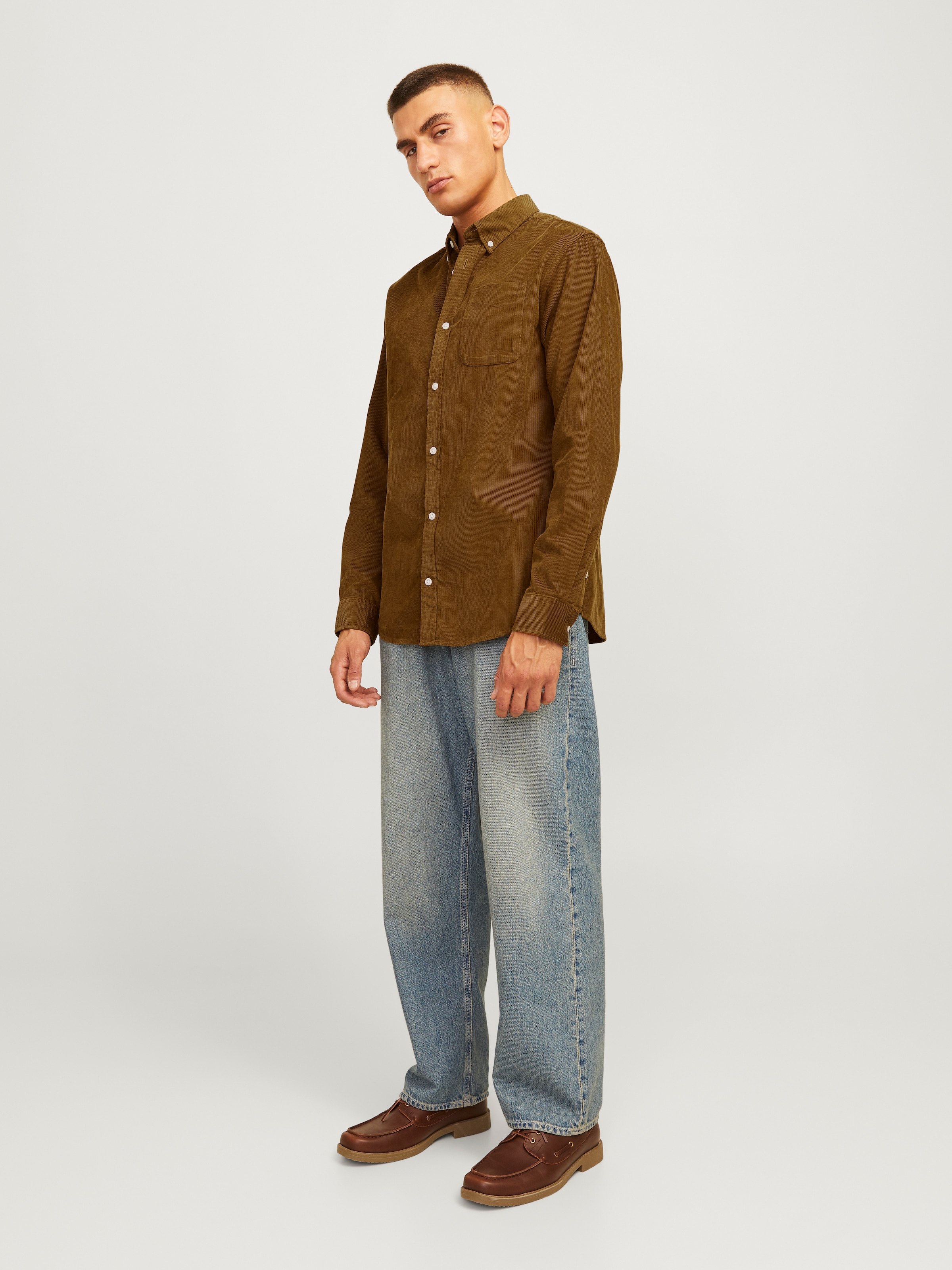 Jack & Jones Langarmhemd »JJECLASSIC CORD SHIRT LS SN«, aus Cord