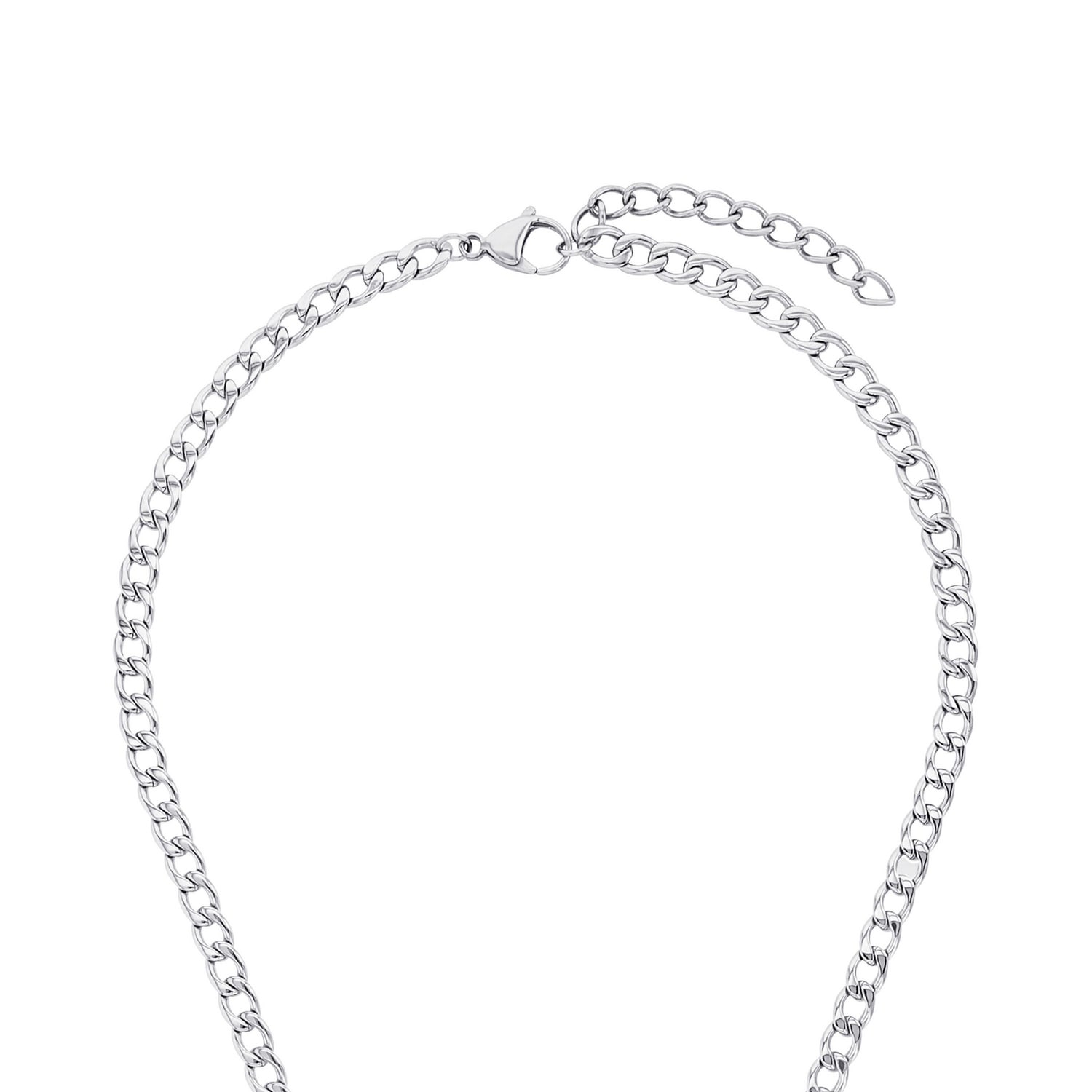 Amor Kette mit Anhänger »quadratisch« mit Achat