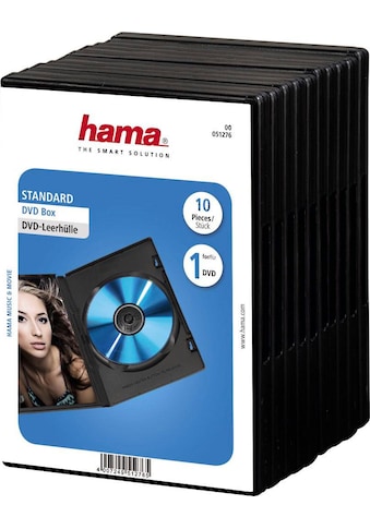 Hama DVD-Hülle »DVD Leerhülle Standard, 10er-Pack, Schwarz, Schutzhülle, Schutzcover« kaufen