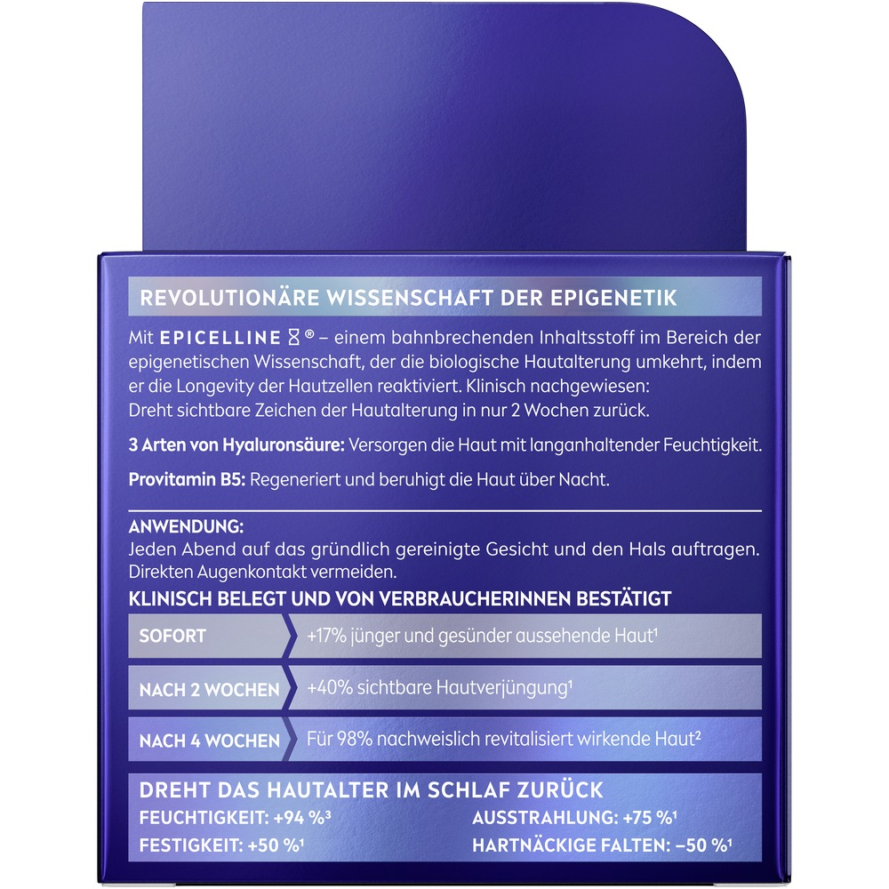 Nivea Nachtcreme »CELLULAR Epigenetics Verjüngende Nachtpflege«