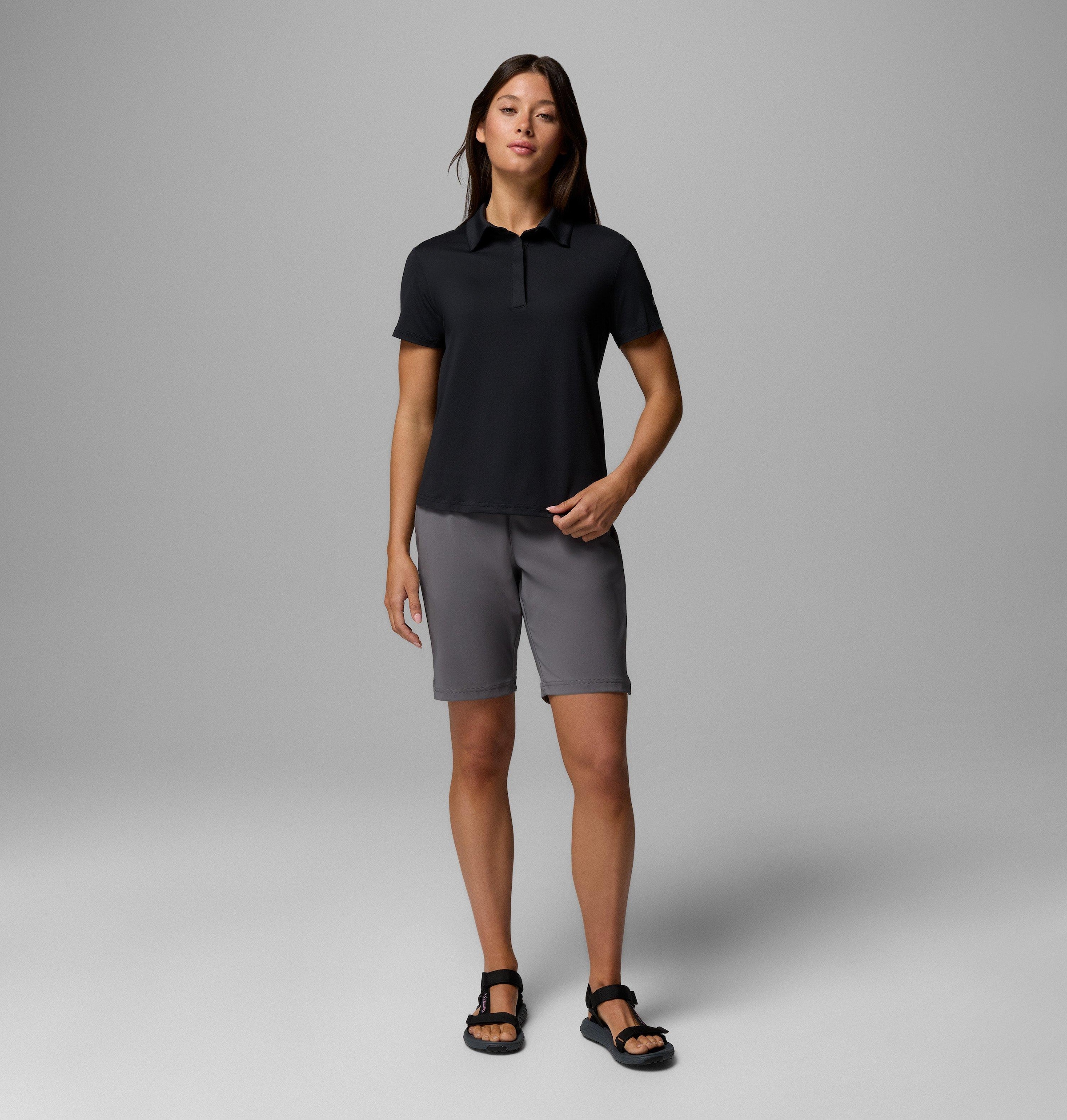 Columbia Poloshirt sportliche Passform, Kurzarm, für sportliche Aktivitäten und Outdoor