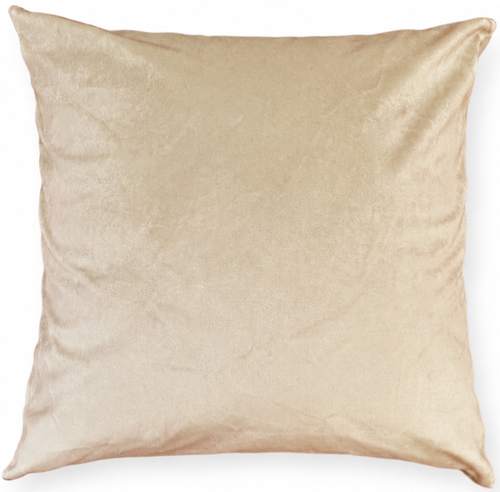OTTO home Kissenhülle »VELVET UNI« Kissenhülle (50 x 50 cm), ohne Füllung, mit Reißverschluss
