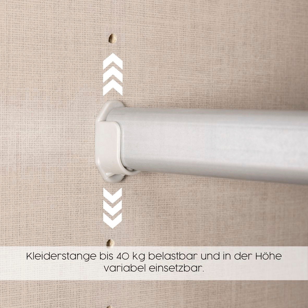 rauch Schwebetürenschrank »Kleiderschrank Schrank Garderobe Wäscheschrank Ankleide SYNCRONO« Breiten 271/316/361 cm Höhen 211/230 cm,  mit Synchronöffnung