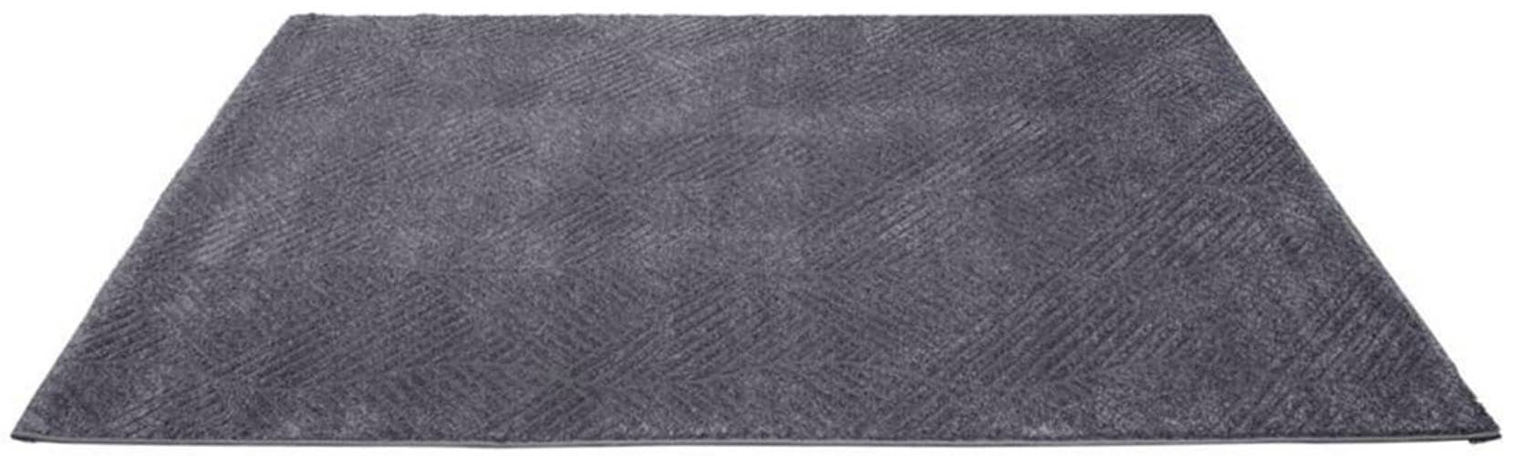 Carpet City Teppich »Friseé-Teppich FANCY 904«, rechteckig, 12 mm Höhe, Läufer, Kurzflor Wohnzimmer, florale 3D-Optik, für Schlafzimmer