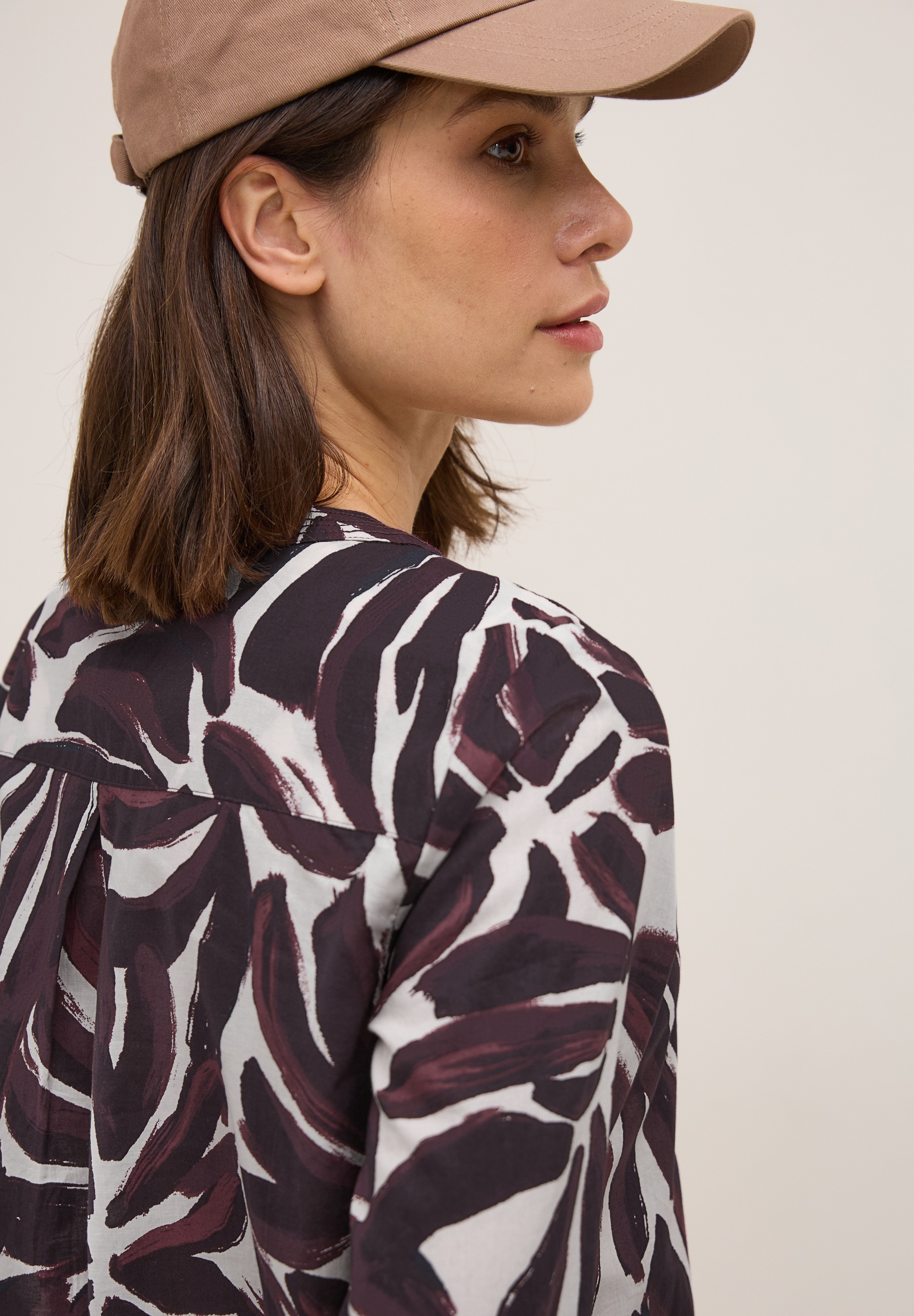 Cecil Klassische Bluse, mit All-Over Print