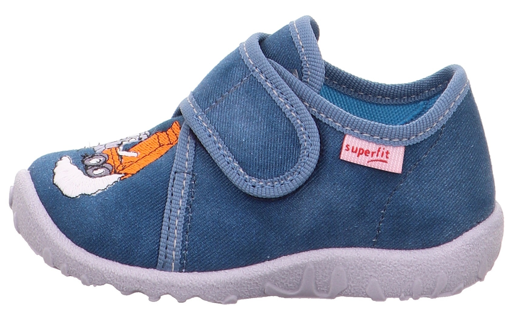 Superfit Hausschuh »SPOTTY WMS: Mittel«, Babyschuh, Klettschuh, Kindergarten Schuh mit Klettverschluss