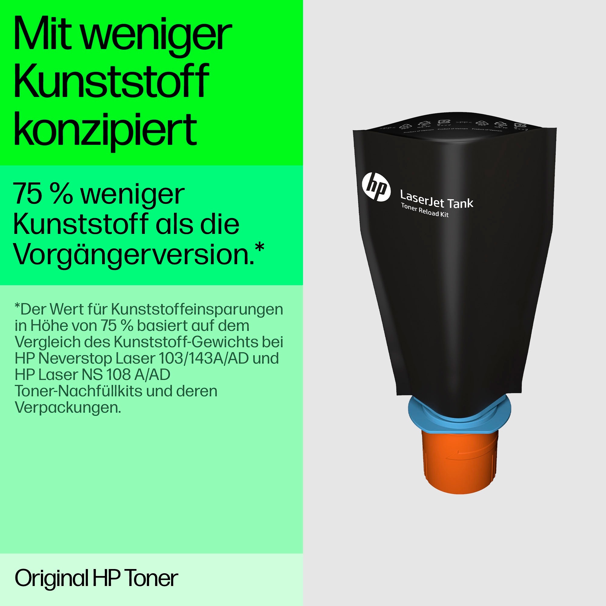 HP Tonerkartusche »153 Original LaserJet Tank Toner-Nachfüllkit«