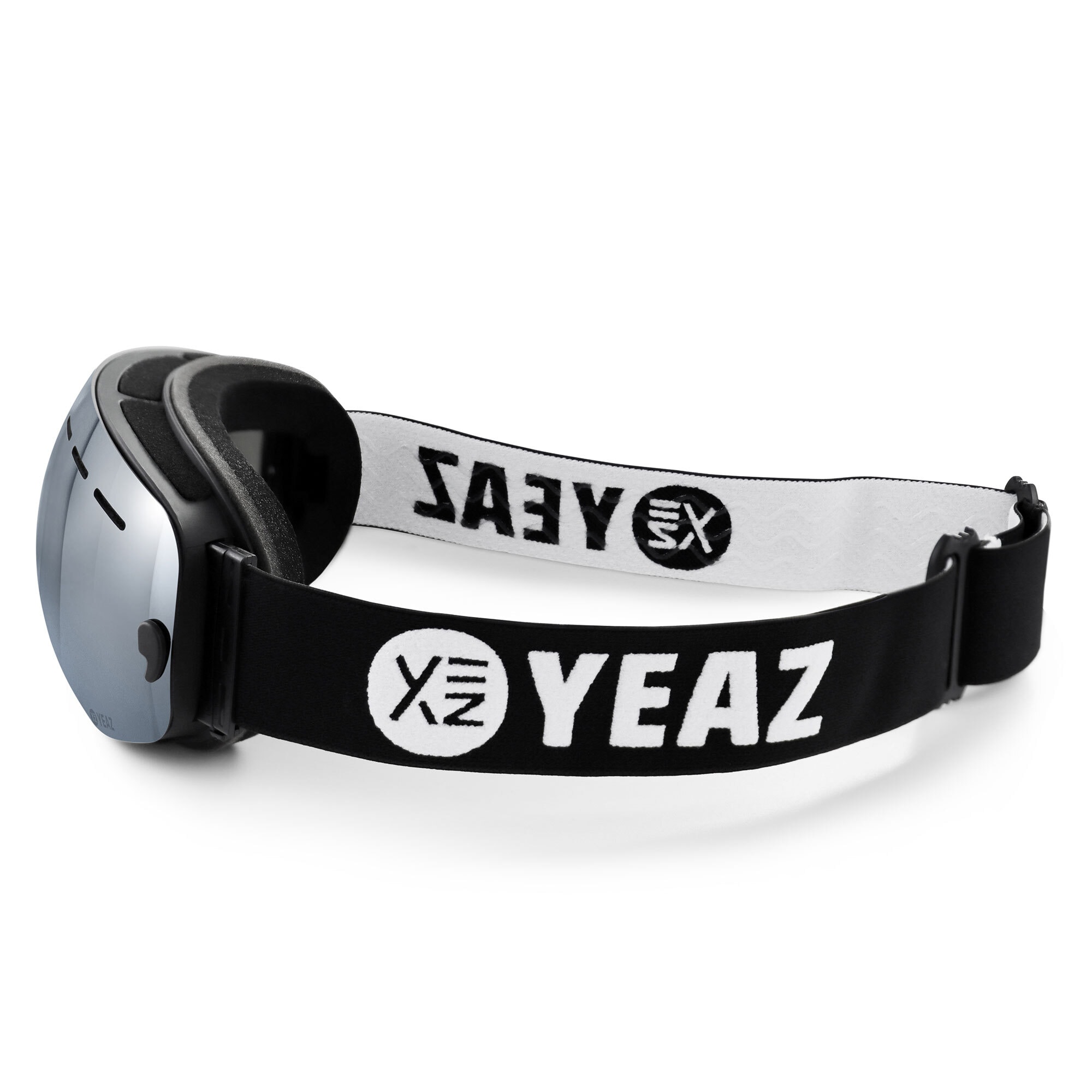 YEAZ Snowboardbrille »Ski- Snowboardbrille ohne Rahmen silber verspiegelt XTRM-SUMMIT«