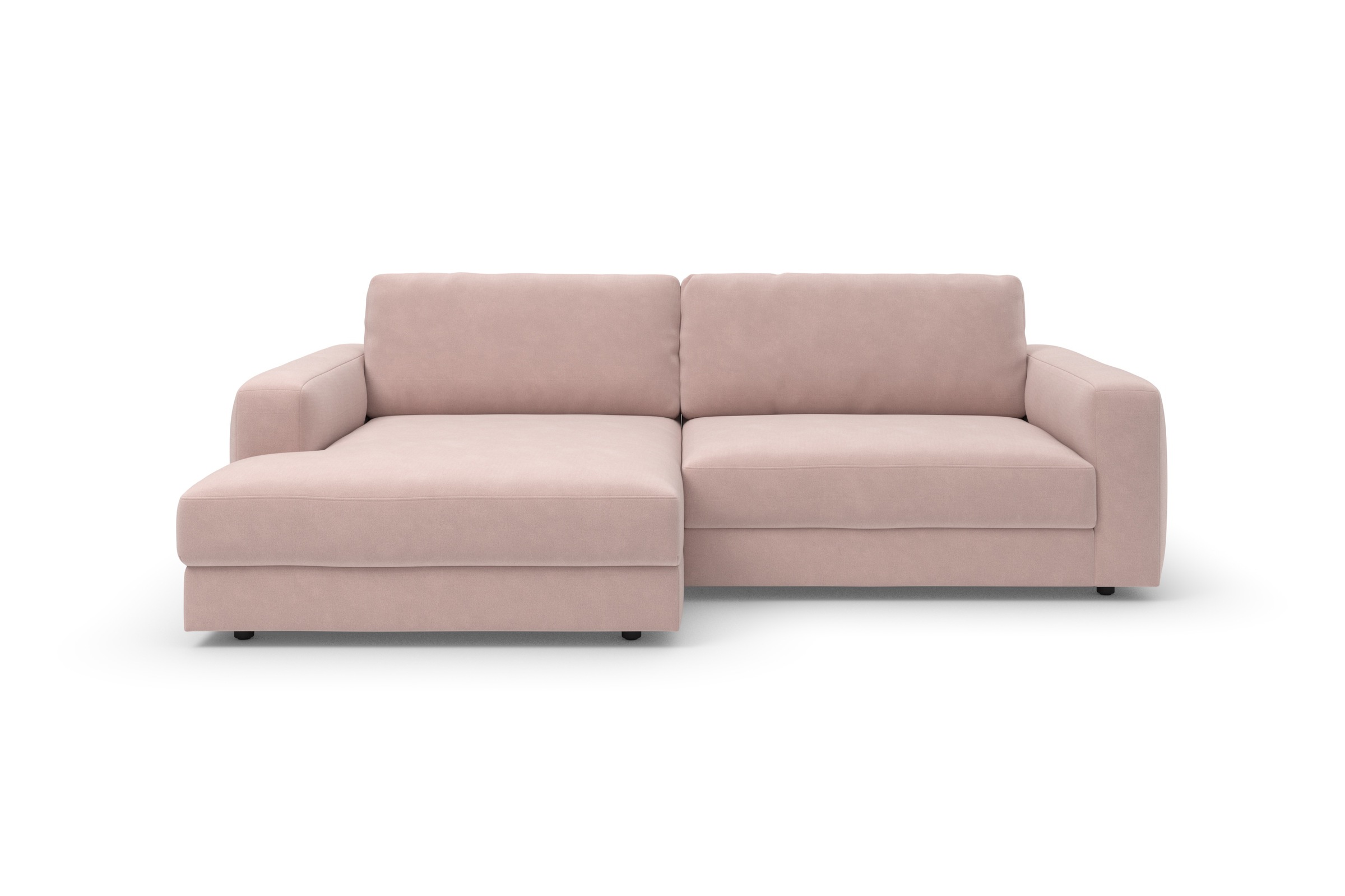 TRENDMANUFAKTUR Ecksofa »Bourbon Mega_Ecke mit tollem Sitzkomfort, Breite 250cm, L-Form« mit extra hohem Sitzkomfort, auch in Cord erhältlich