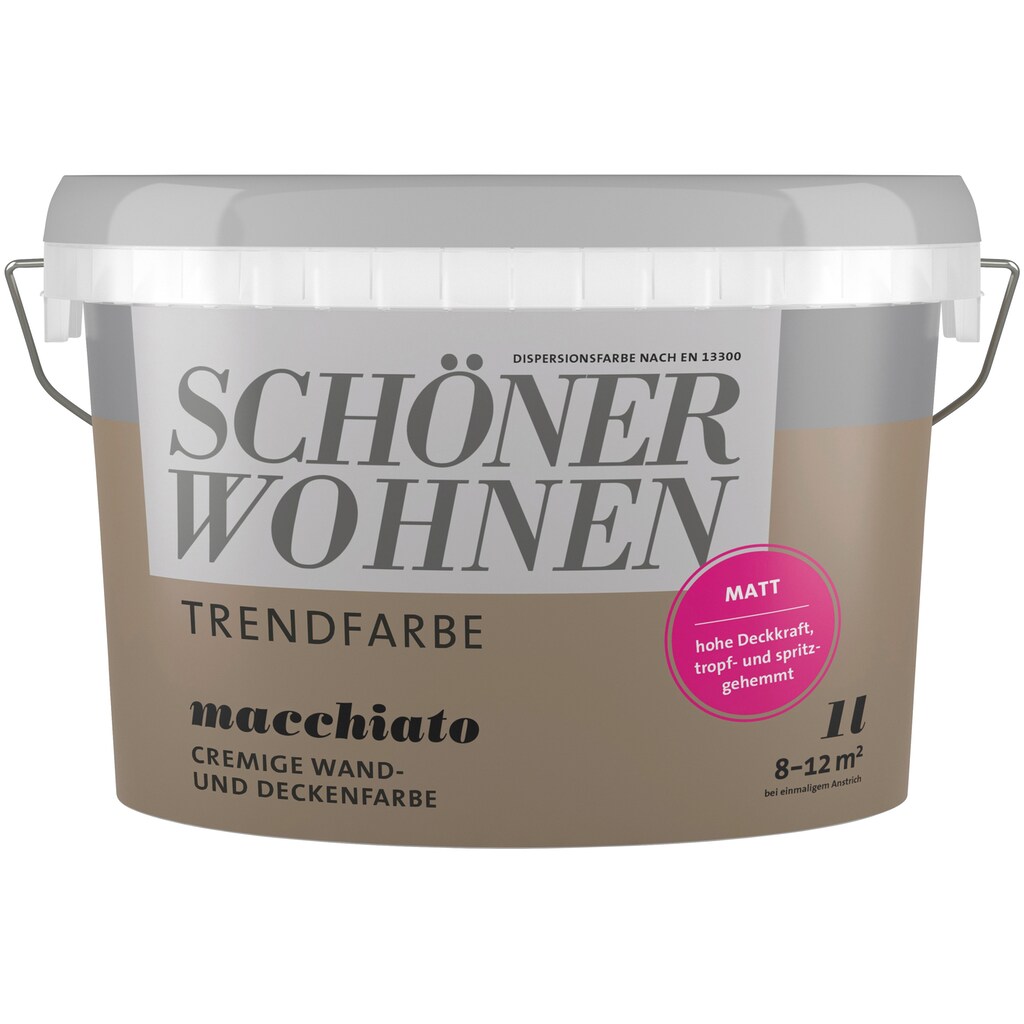 SCHÖNER WOHNEN FARBE Wand- und Deckenfarbe »TRENDFARBE«