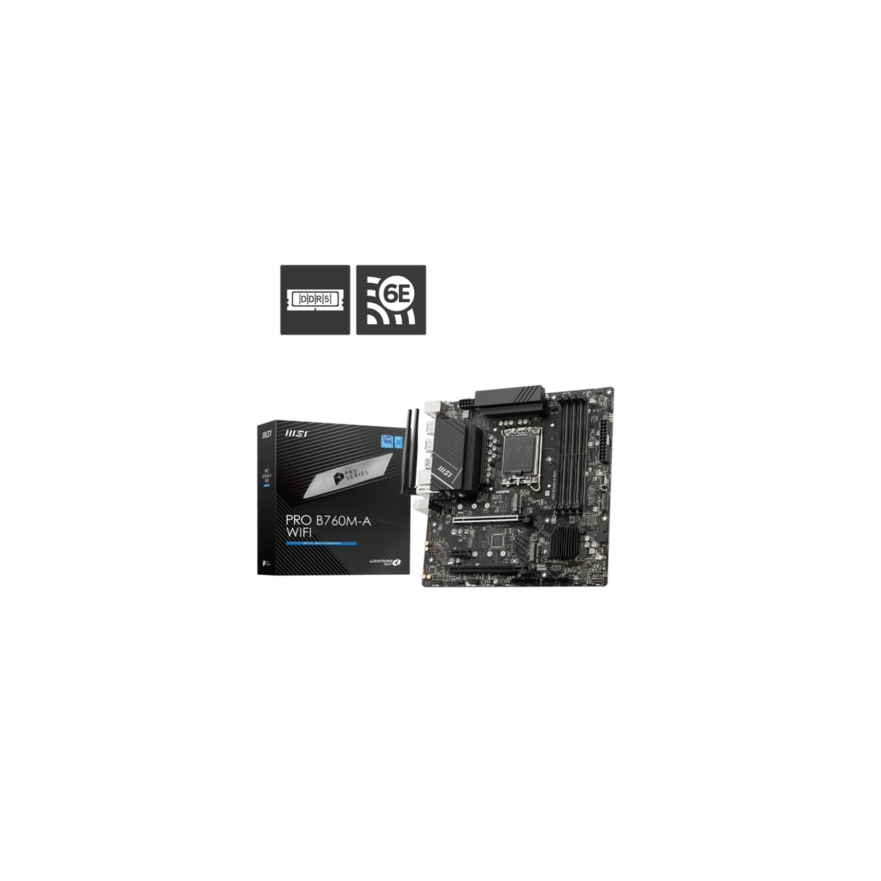 MSI Mainboard »PRO B760M-A WIFI«