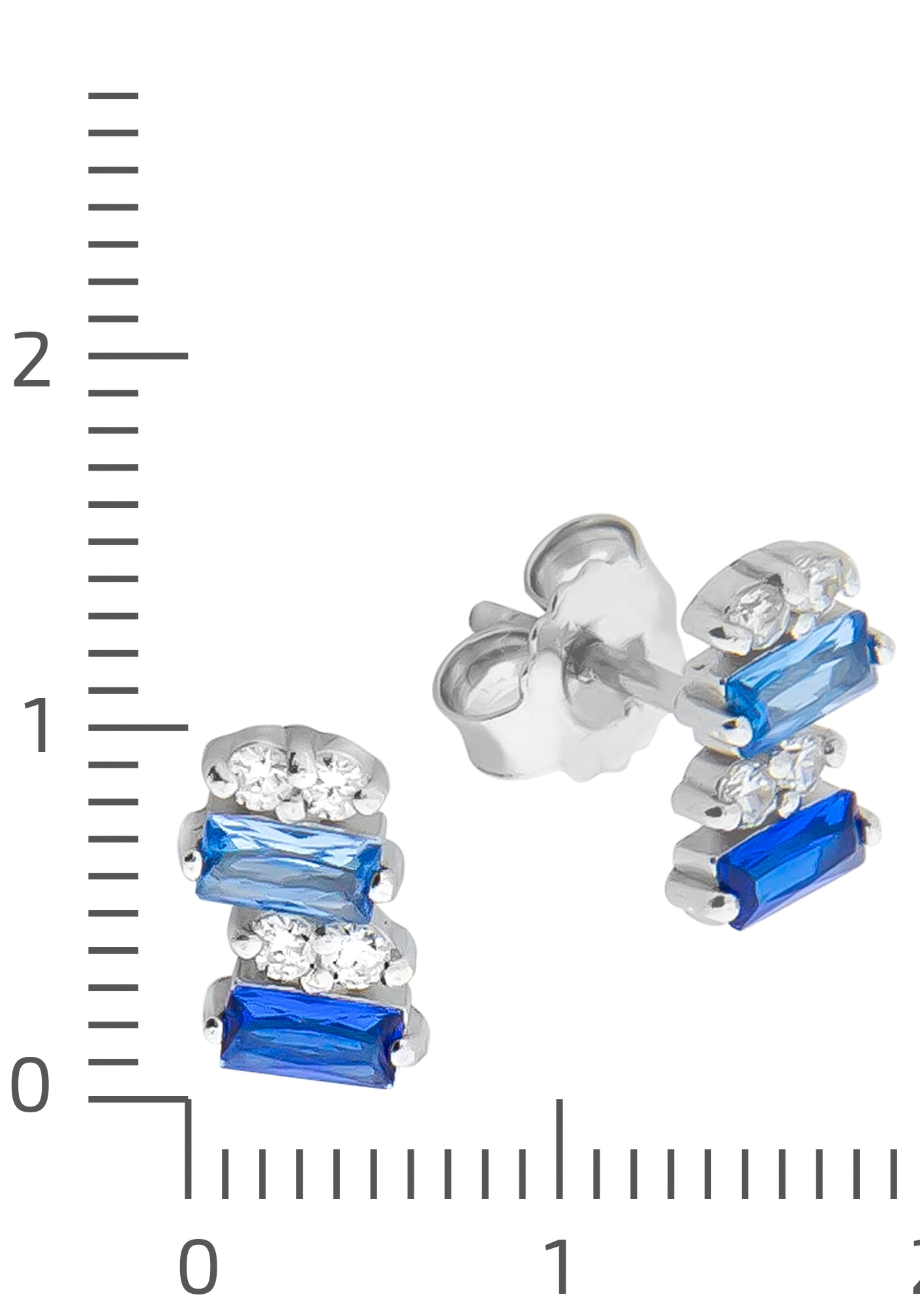 Firetti Paar Ohrstecker »Schmuck Geschenk Silber 925 Ohrschmuck«, mit Zirkonia (synth.)