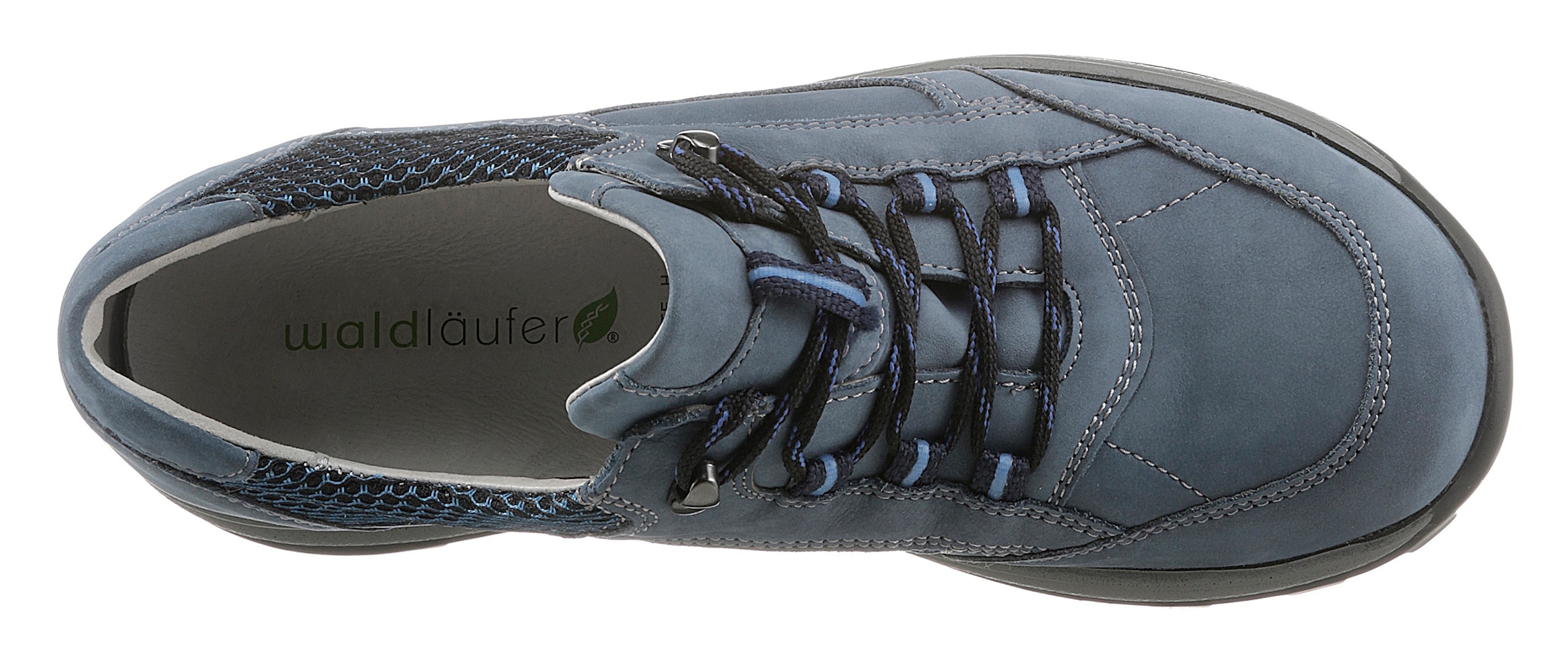 Waldläufer Schnürschuh »HOLLY«, mit herausnehmbarem Fußbett, Freizeitschuh, Halbschuh, Schnürschuh