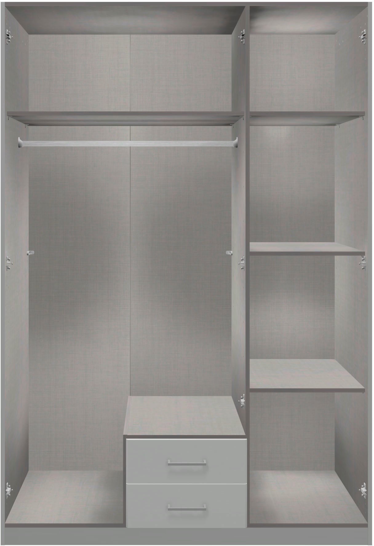 Wimex Kleiderschrank »Borkum«, wahlweise 91cm oder 135cm breit