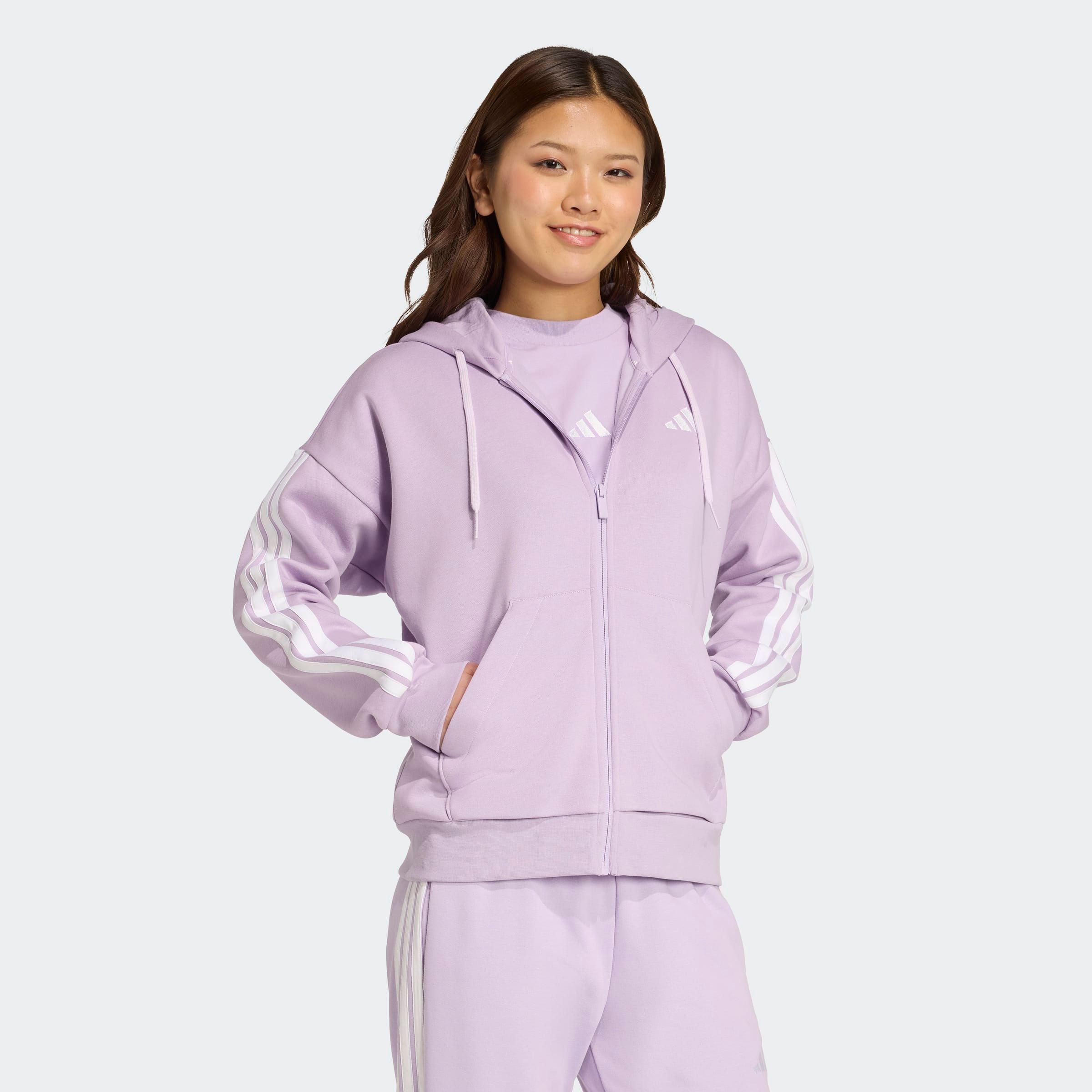 adidas Sportswear Kapuzensweatshirt »W 3S FL FZ HD«
