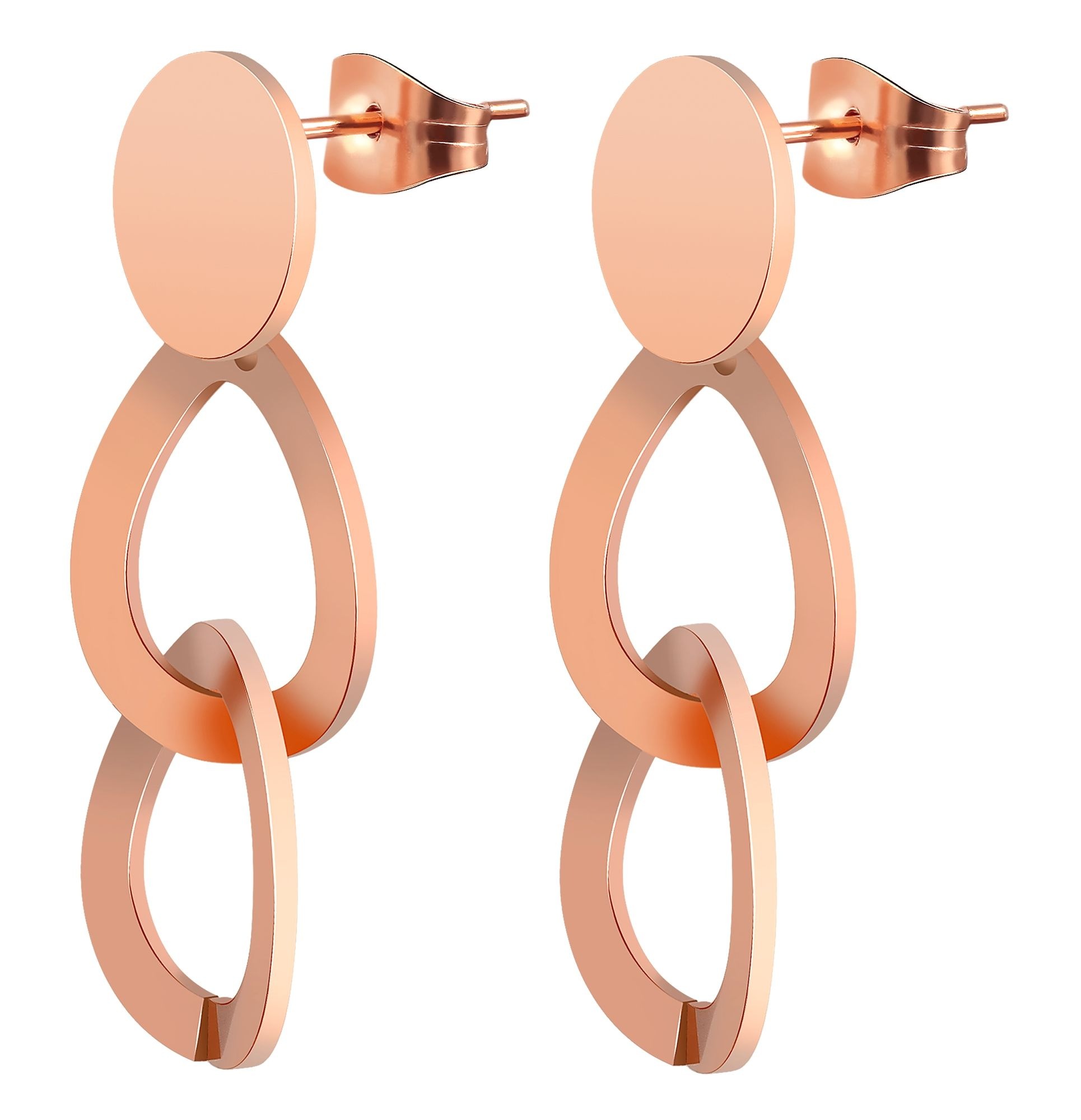 Adelia´s Paar Ohrstecker »Damen Ohrringe ¿ Ohrstecker aus Edelstahl«